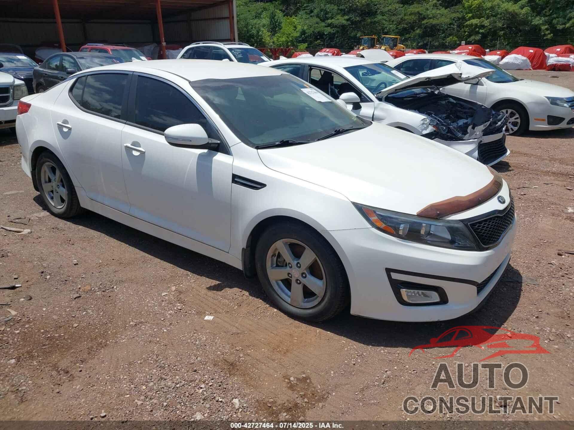 KIA OPTIMA 2015 - KNAGM4A77F5640303