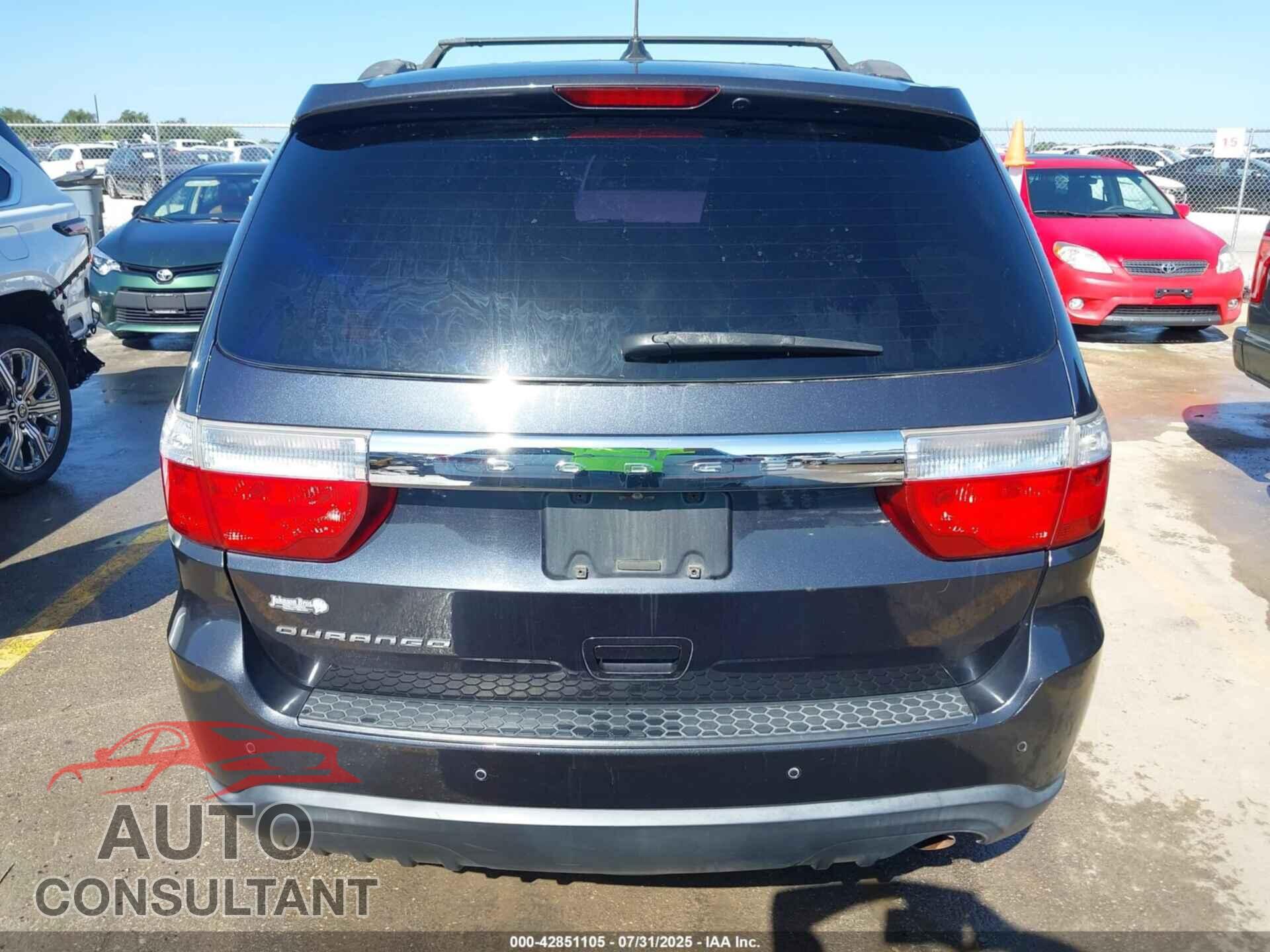 DODGE DURANGO 2013 - 1C4RDHAGXDC680418