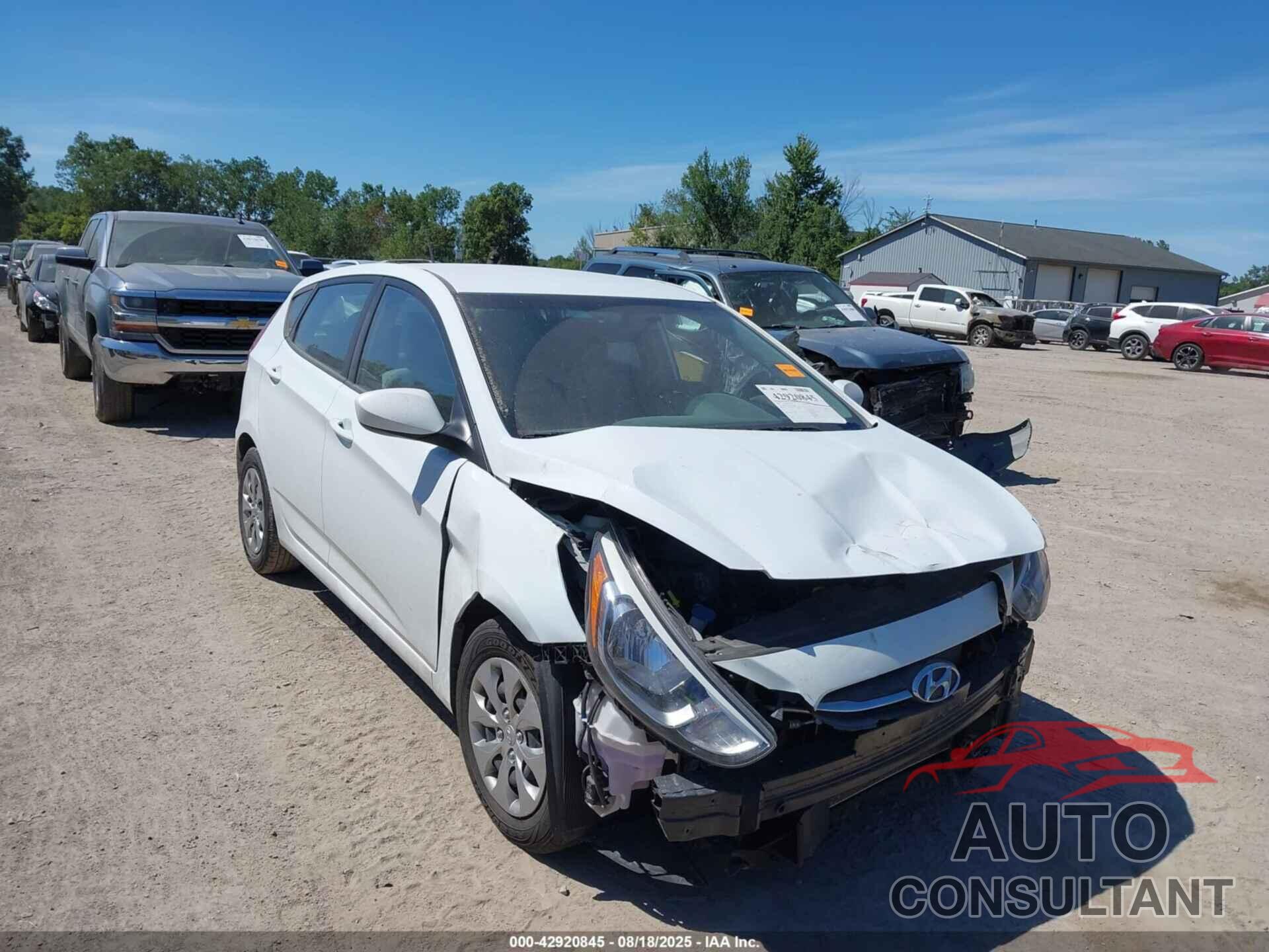 HYUNDAI ACCENT 2017 - KMHCT5AE2HU341489