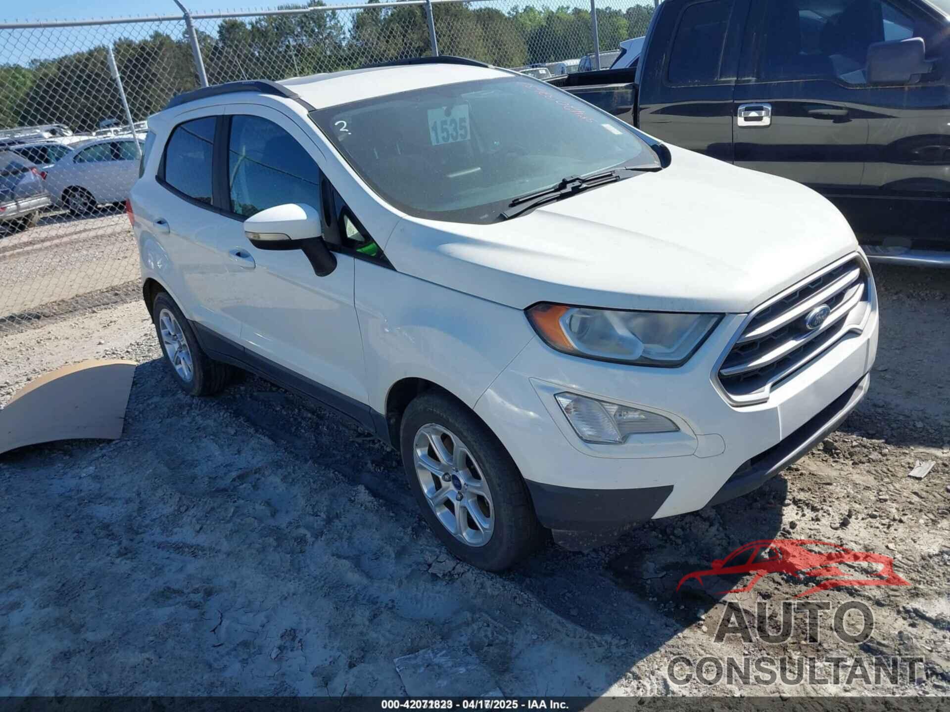 FORD ECOSPORT 2019 - MAJ3S2GEXKC270428