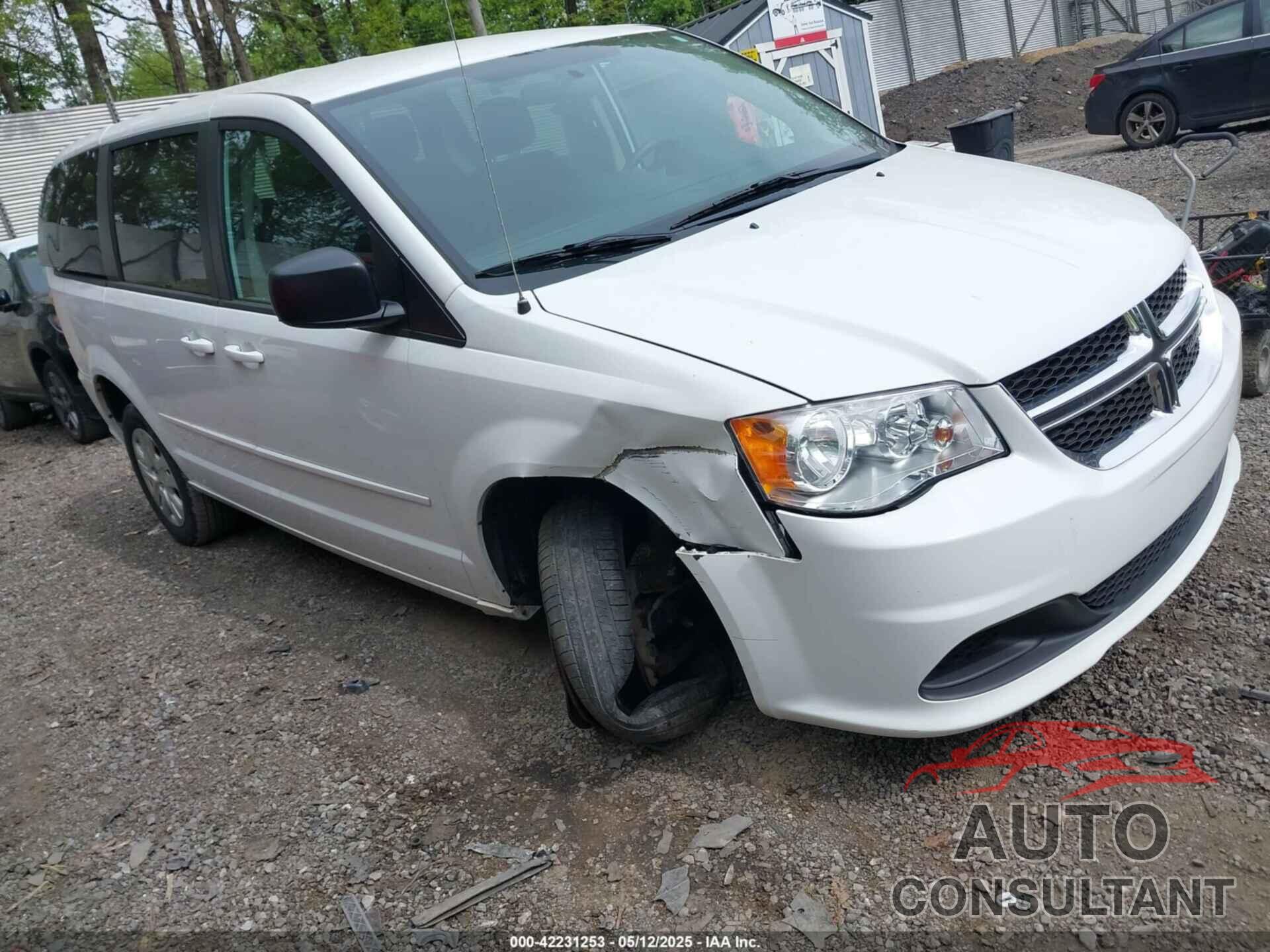 DODGE GRAND CARAVAN 2017 - 2C4RDGBG1HR802346