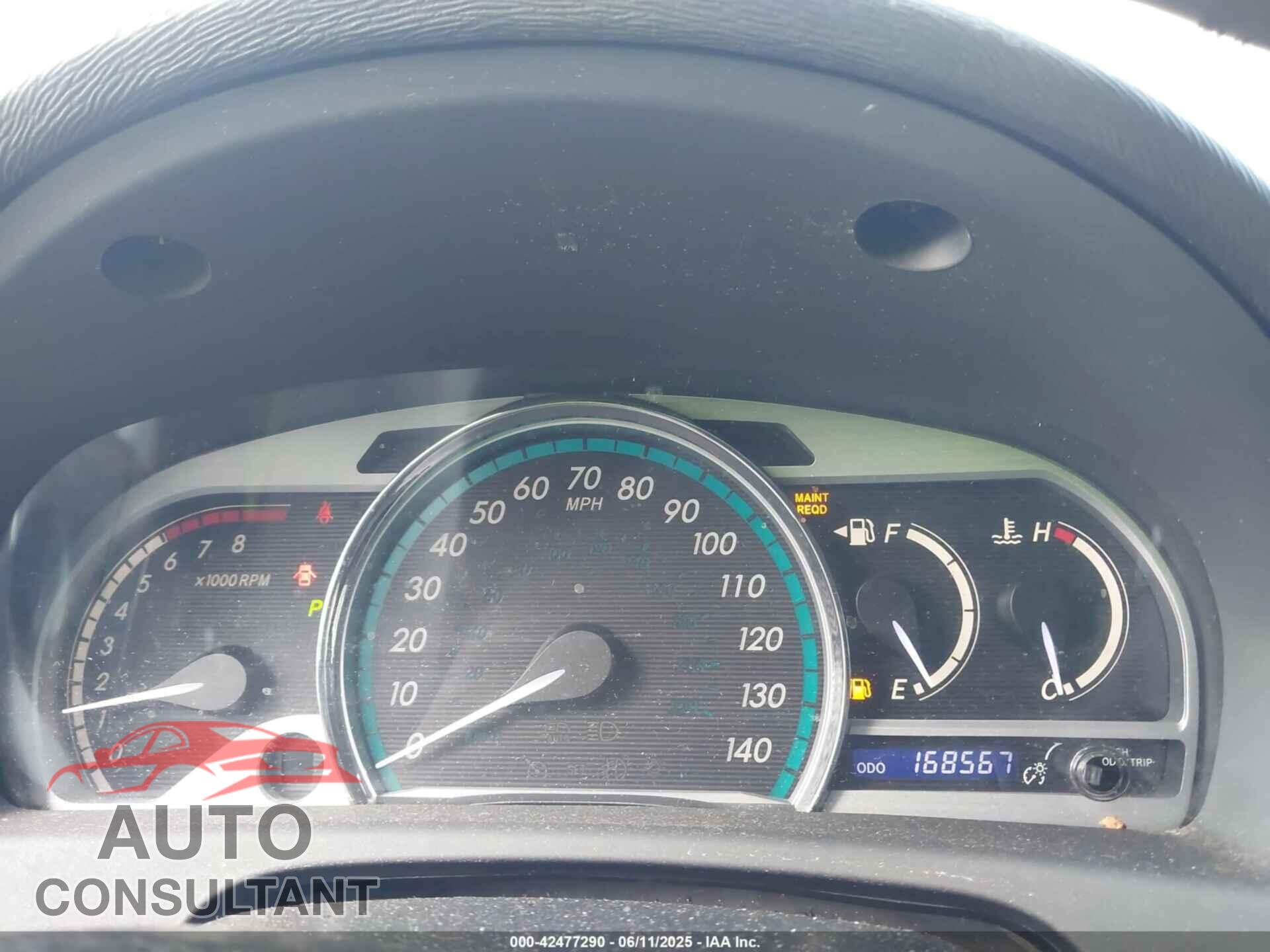 TOYOTA VENZA 2012 - 4T3ZA3BB2CU055988