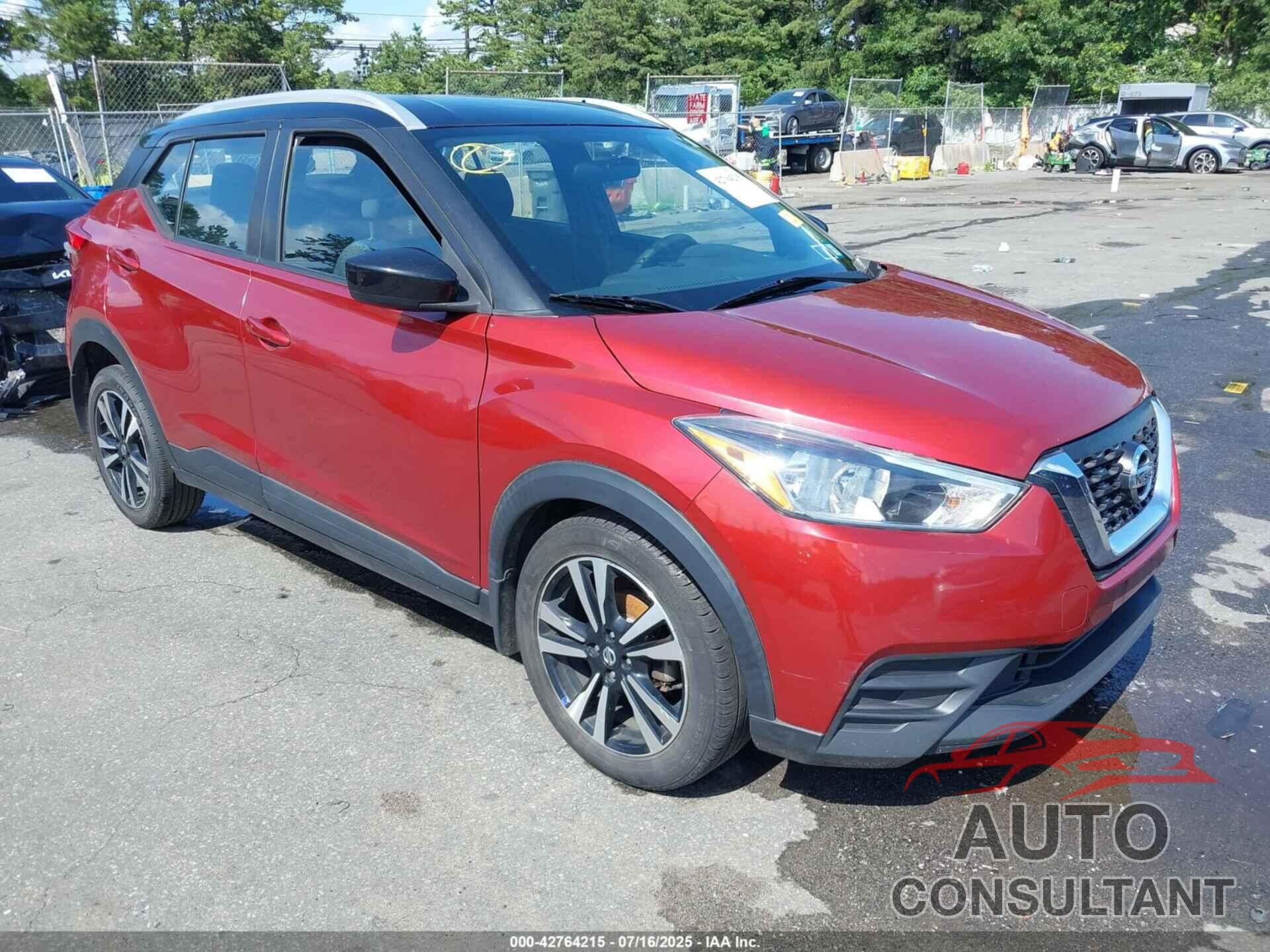 NISSAN KICKS 2019 - 3N1CP5CU2KL516275