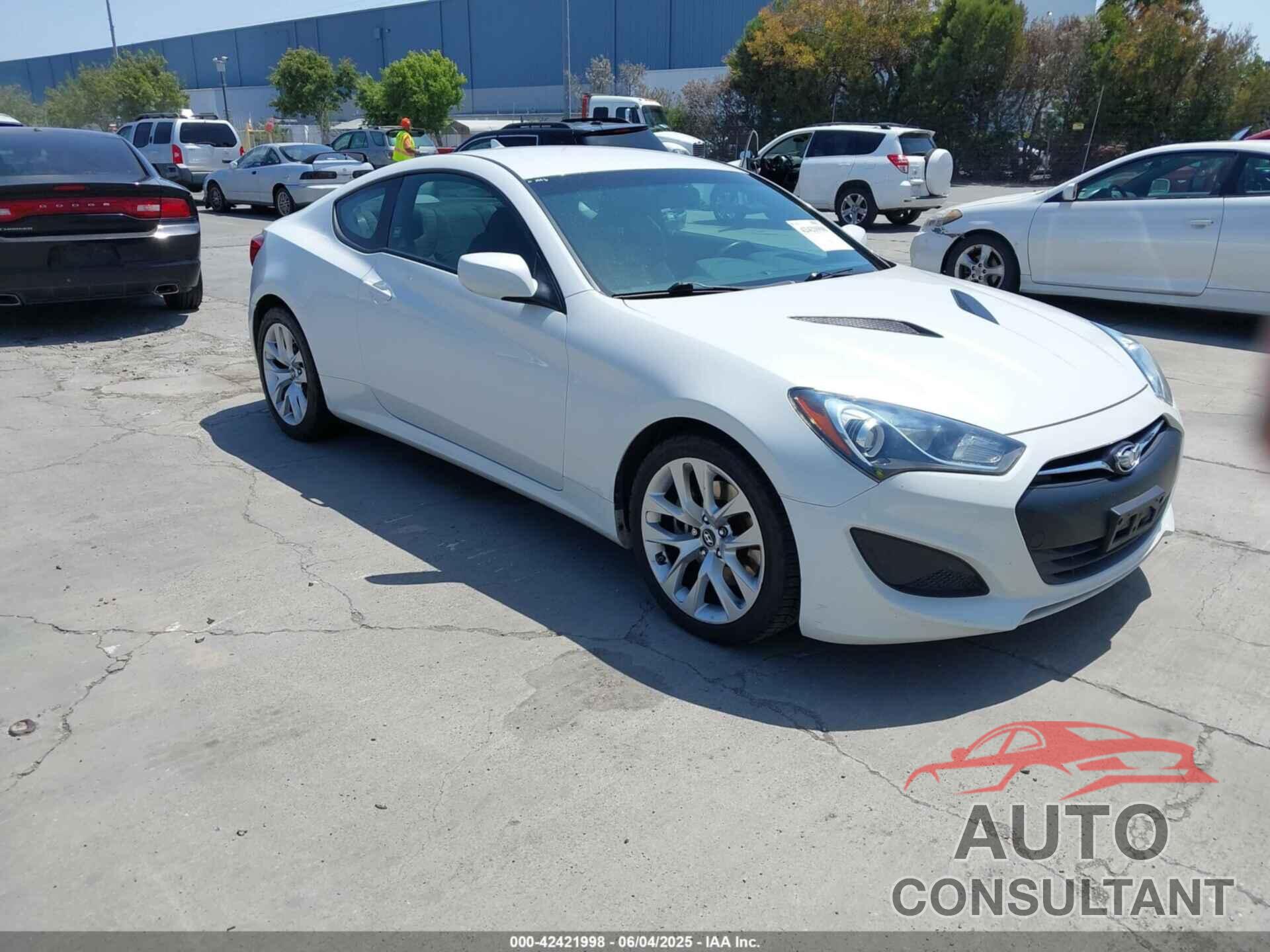 HYUNDAI GENESIS 2013 - KMHHT6KD7DU088682