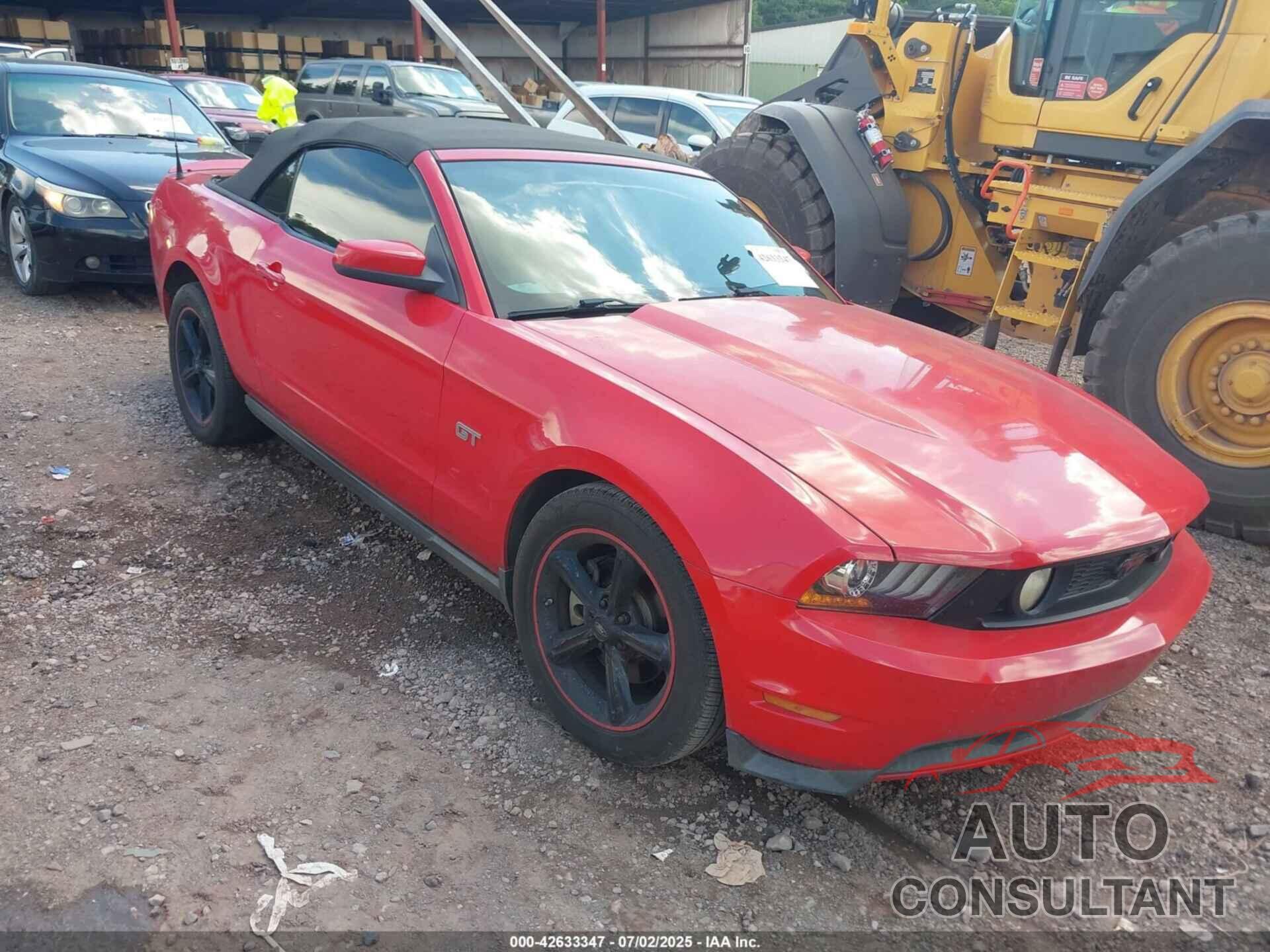 FORD MUSTANG 2010 - 1ZVBP8FH6A5112402
