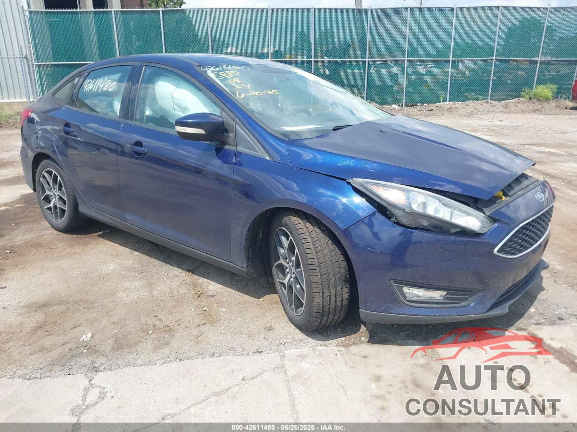 FORD FOCUS 2017 - 1FADP3H26HL283248