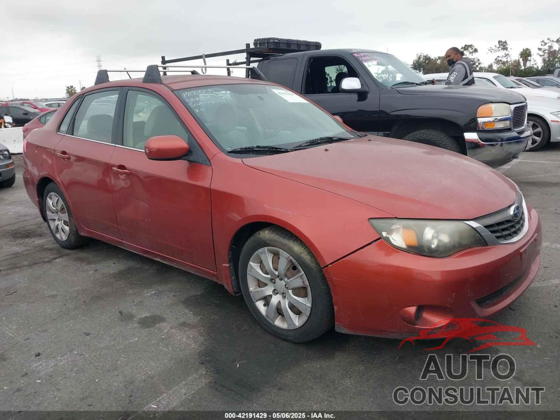 SUBARU IMPREZA 2009 - JF1GE61619H516619