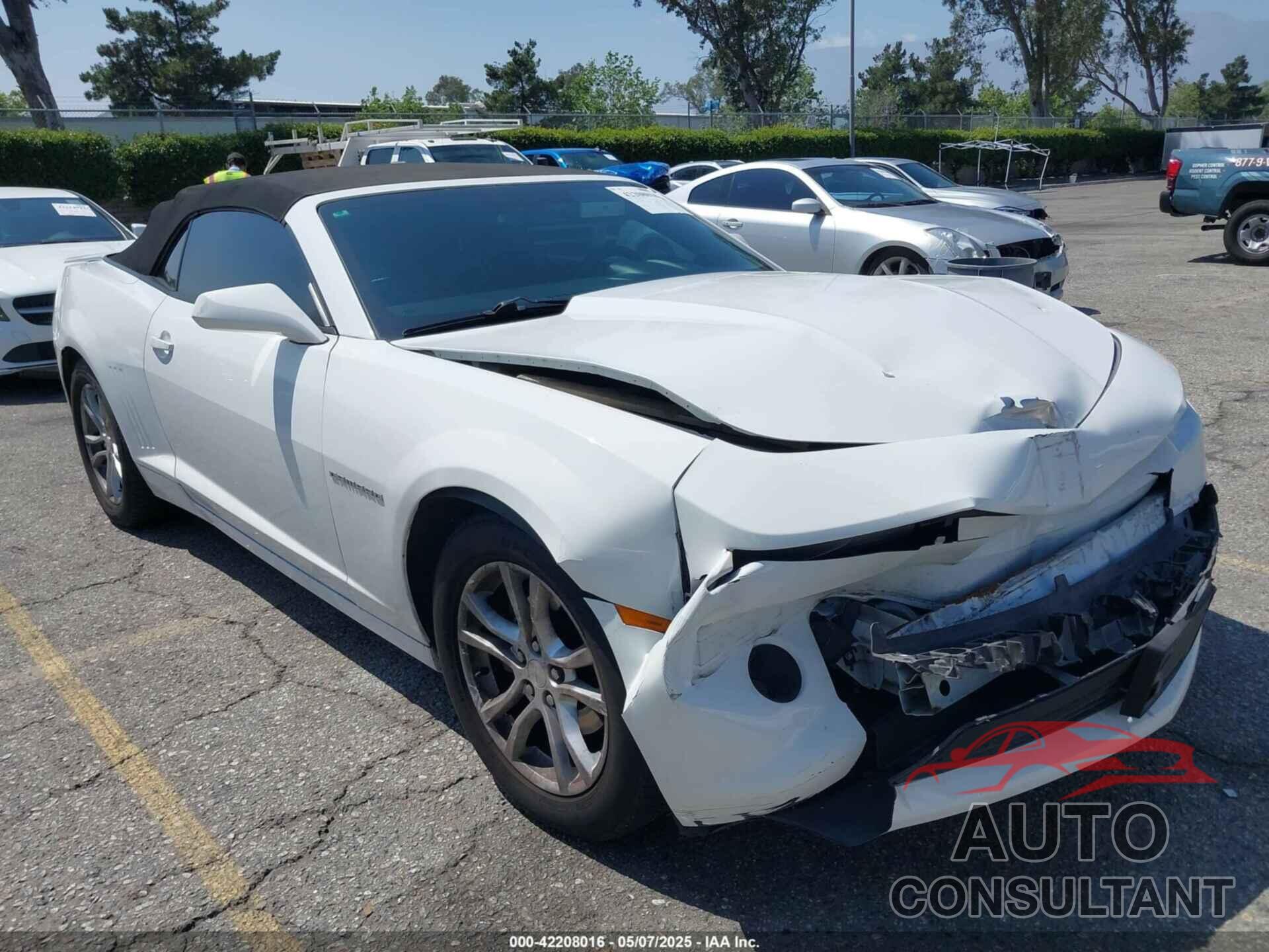 CHEVROLET CAMARO 2015 - 2G1FD3D35F9281093