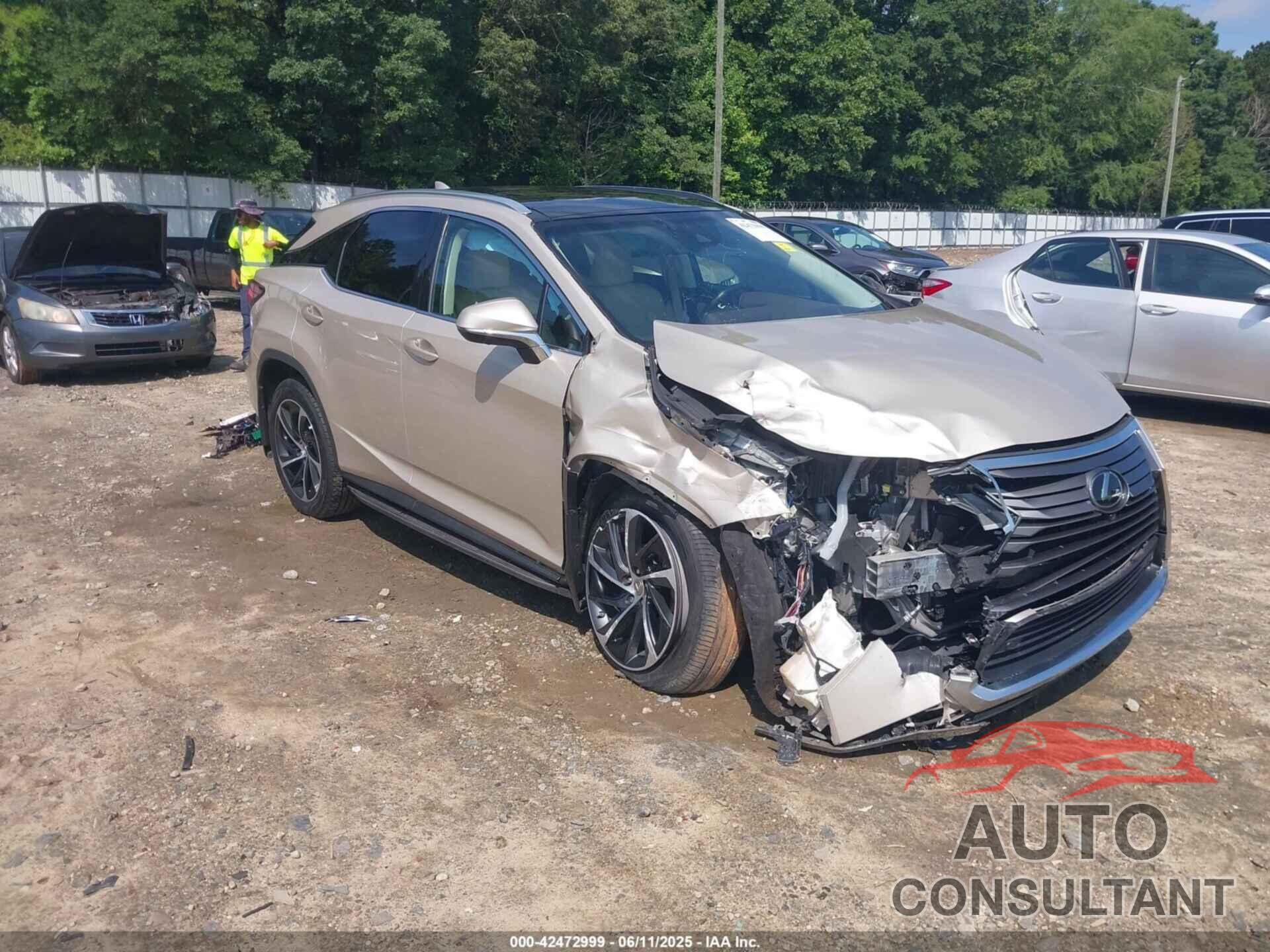 LEXUS RX 350 2017 - 2T2ZZMCA1HC056647