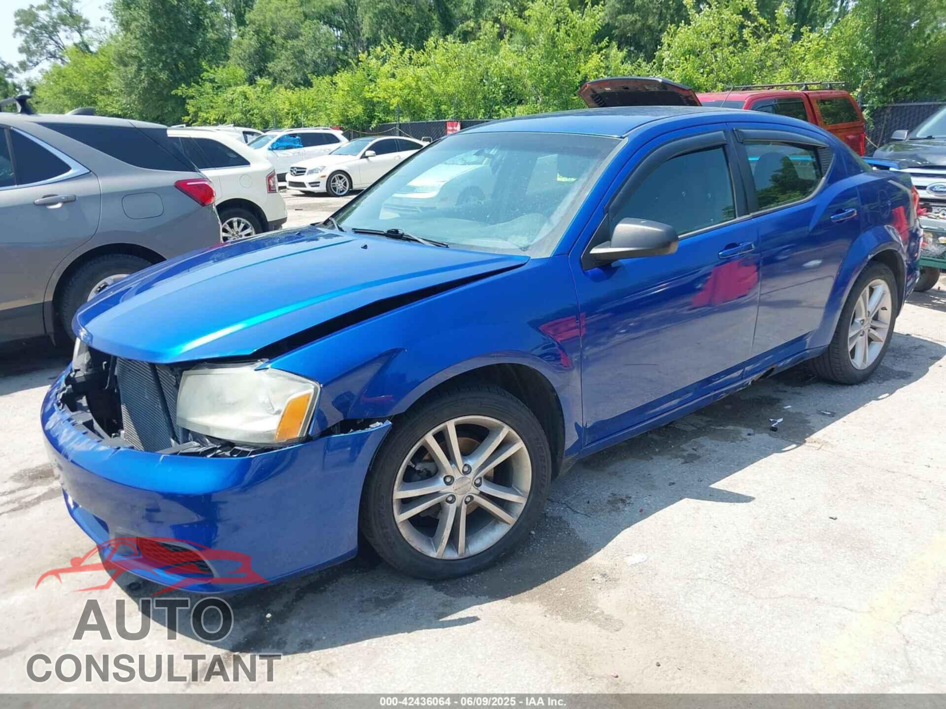 DODGE AVENGER 2012 - 1C3CDZAG1CN256127