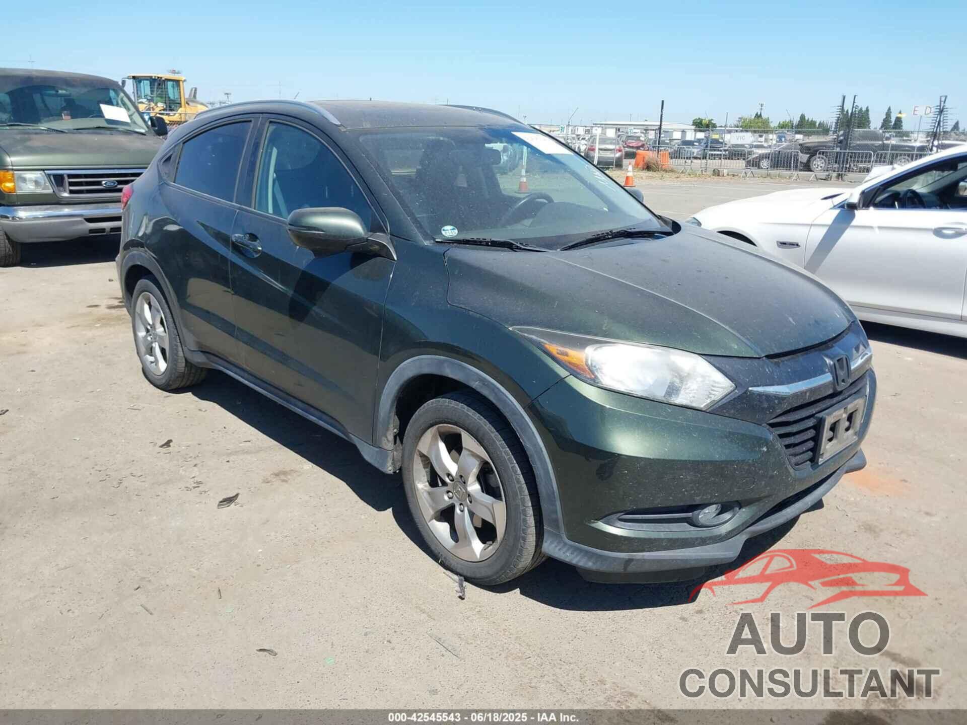 HONDA HR-V 2016 - 3CZRU6H76GM723790