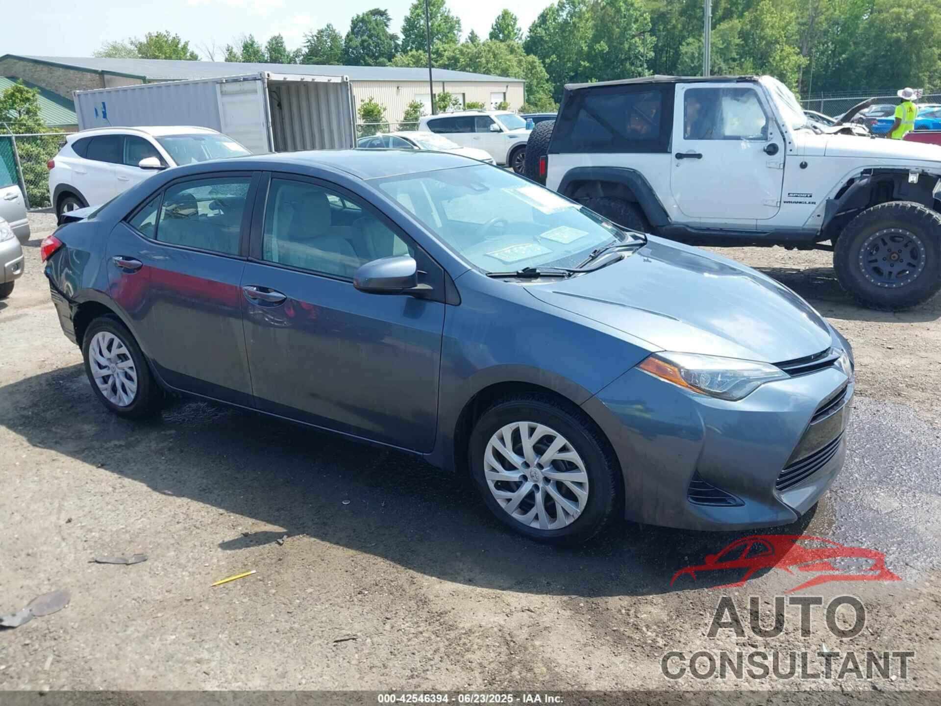 TOYOTA COROLLA 2017 - 2T1BURHEXHC951485