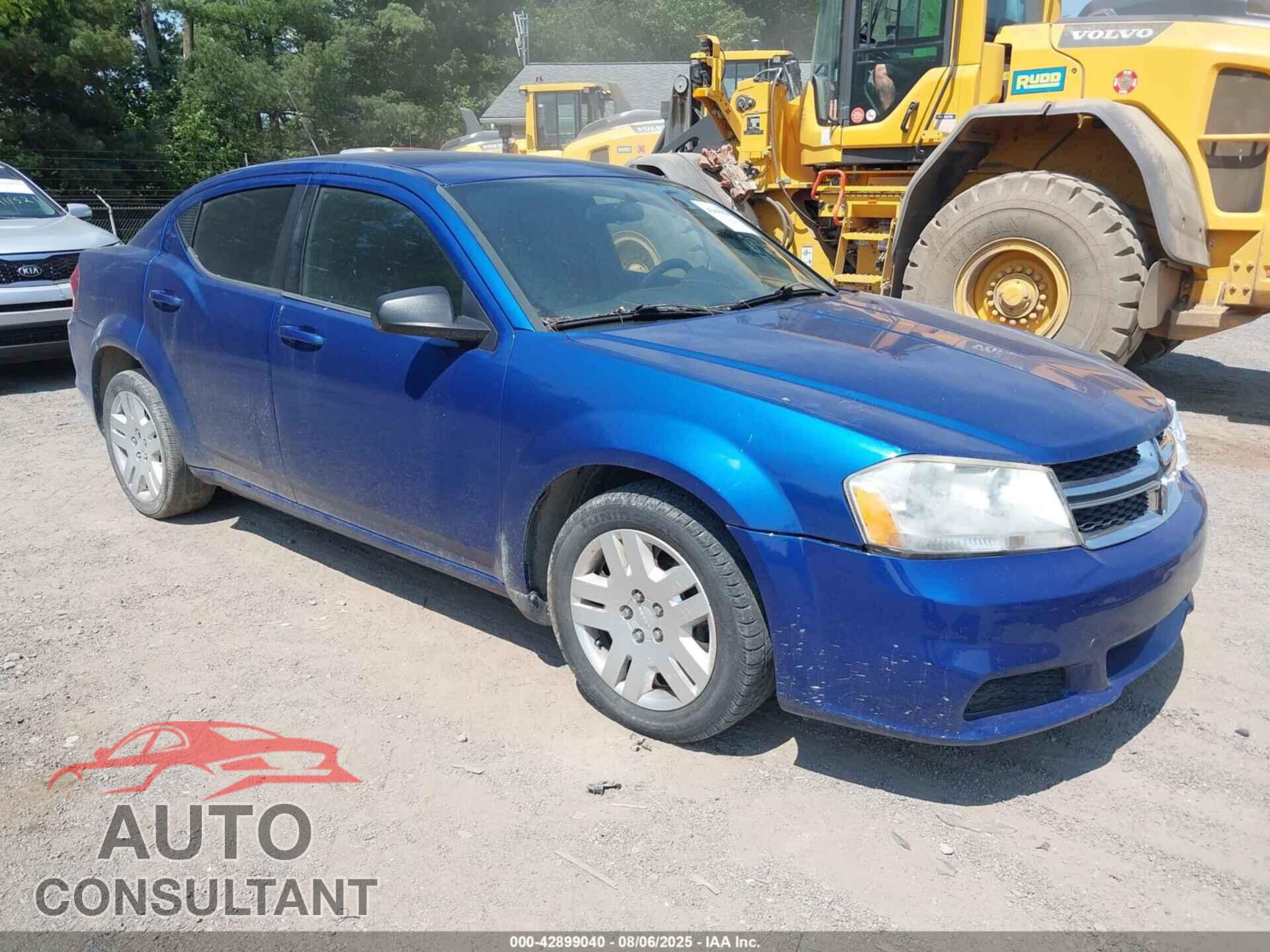 DODGE AVENGER 2013 - 1C3CDZABXDN683201
