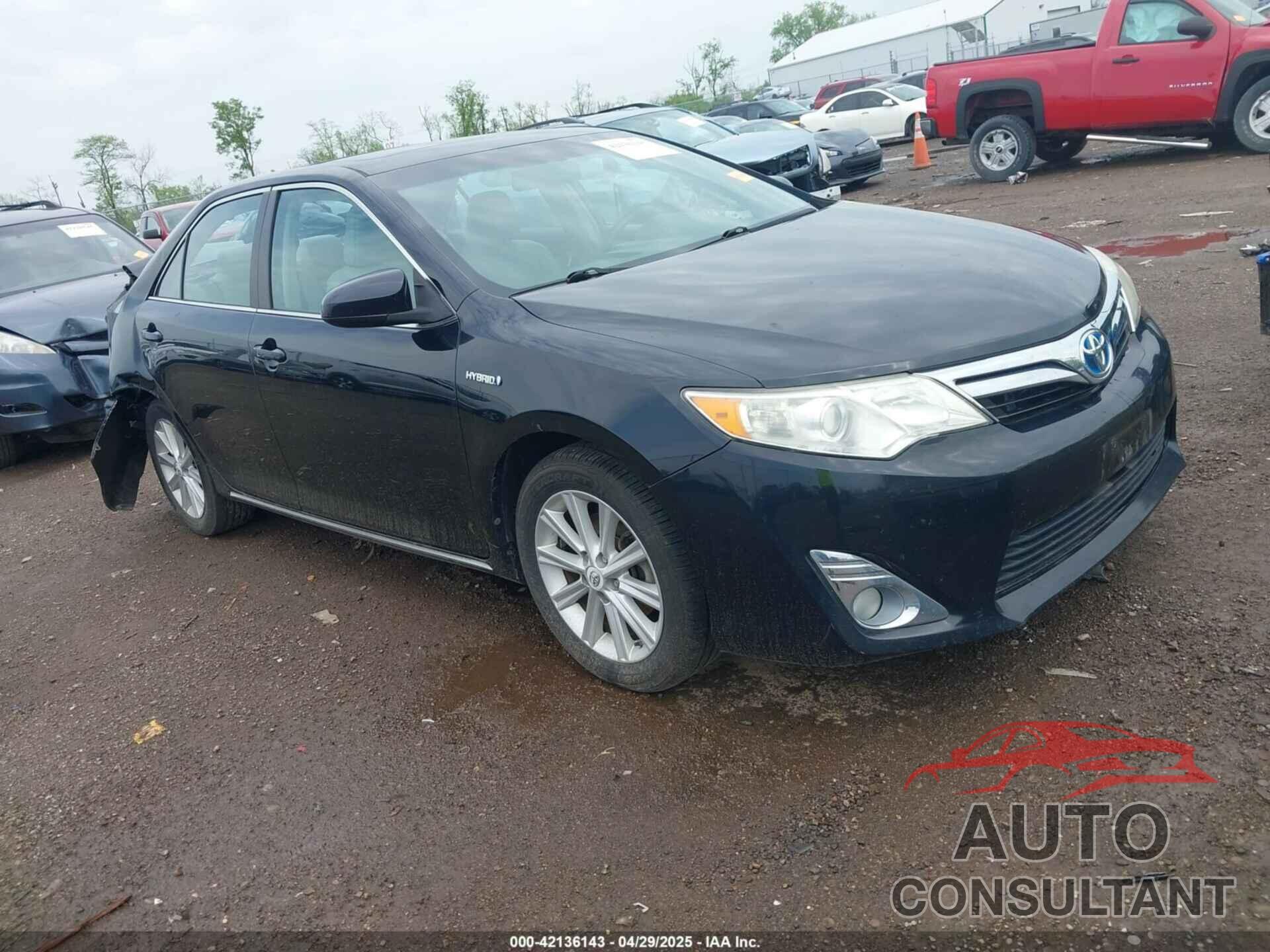 TOYOTA CAMRY HYBRID 2012 - 4T1BD1FK4CU030526