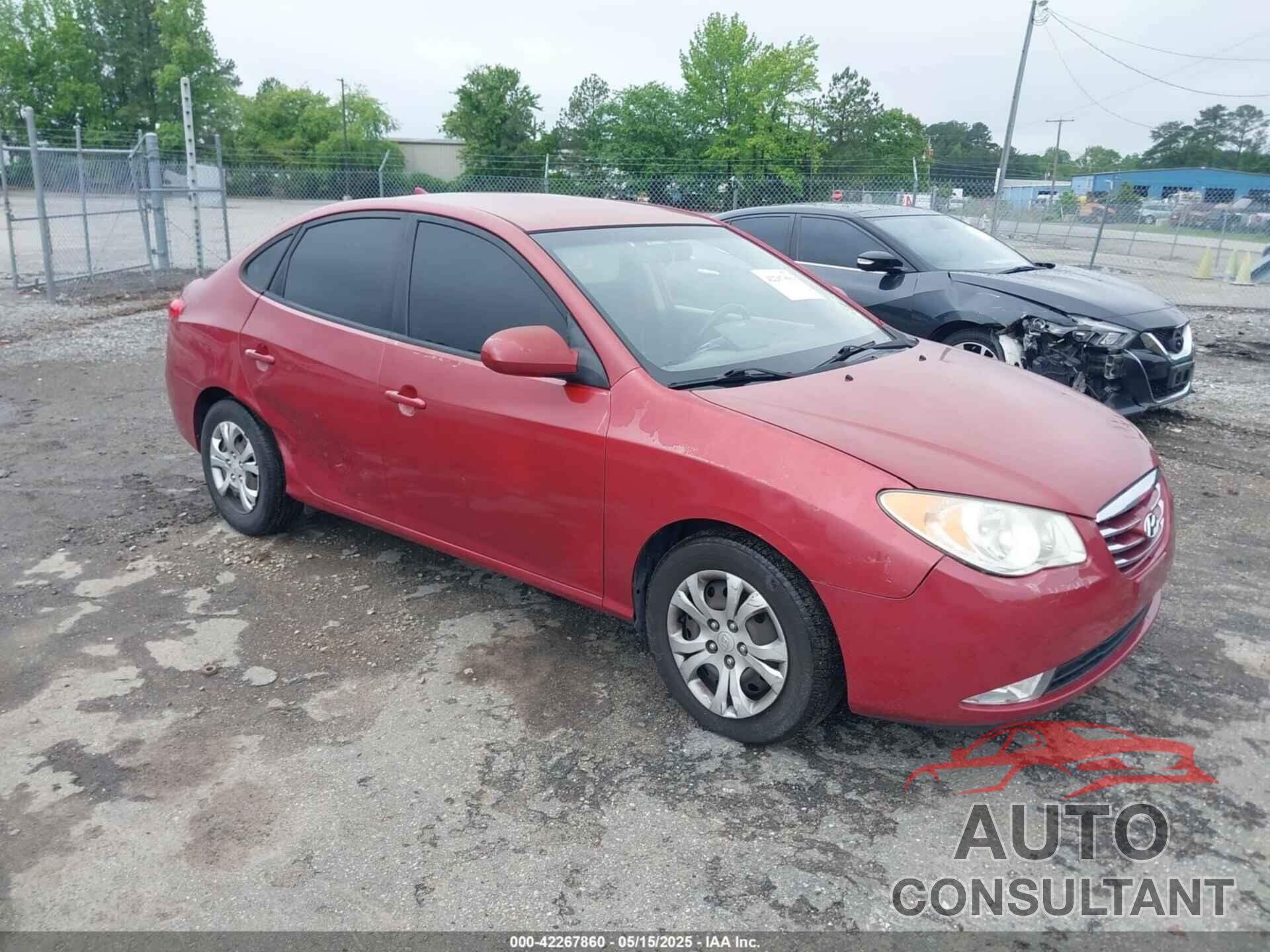 HYUNDAI ELANTRA 2010 - KMHDU4AD8AU009677