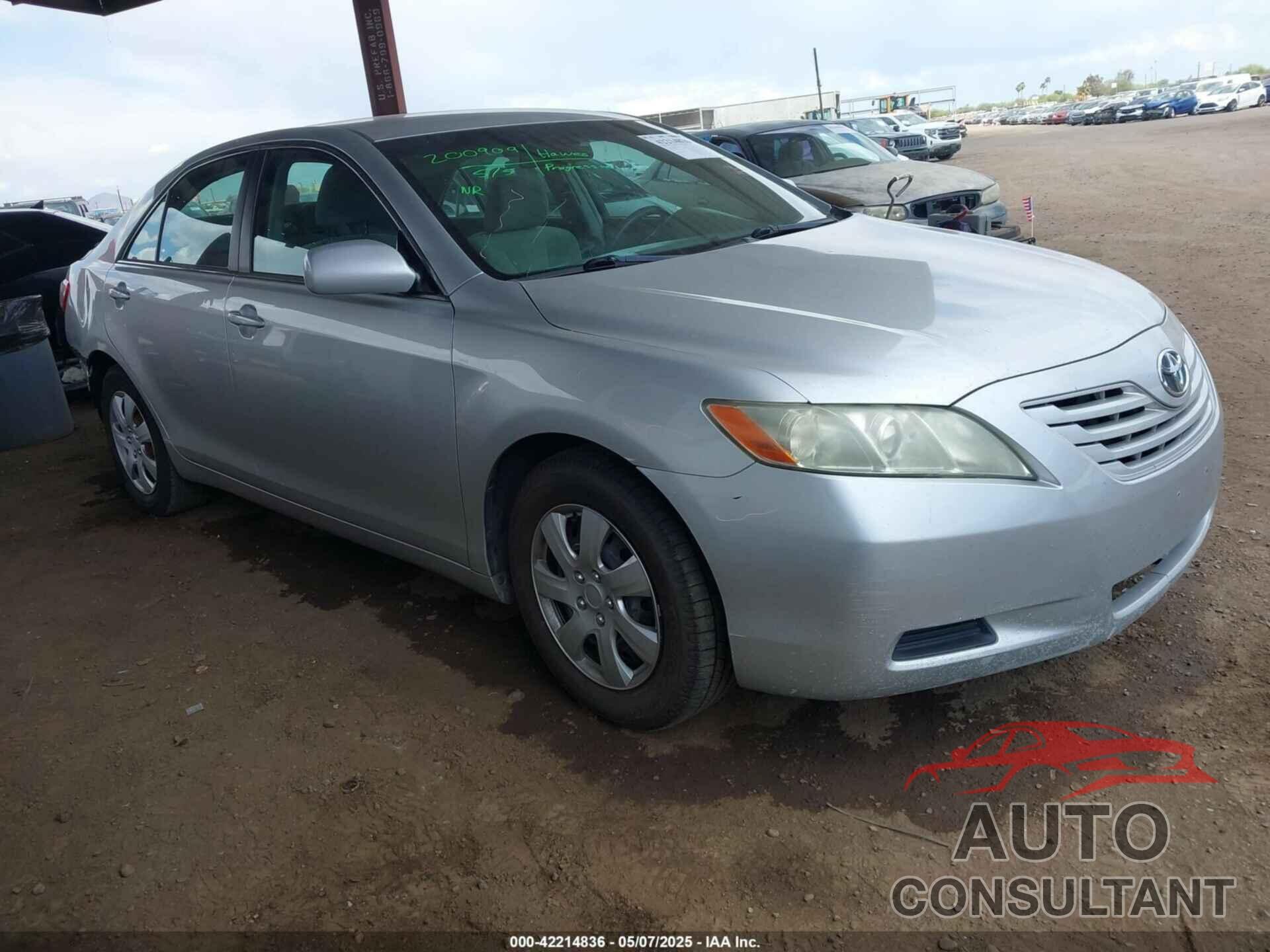 TOYOTA CAMRY 2009 - 4T4BE46KX9R115027