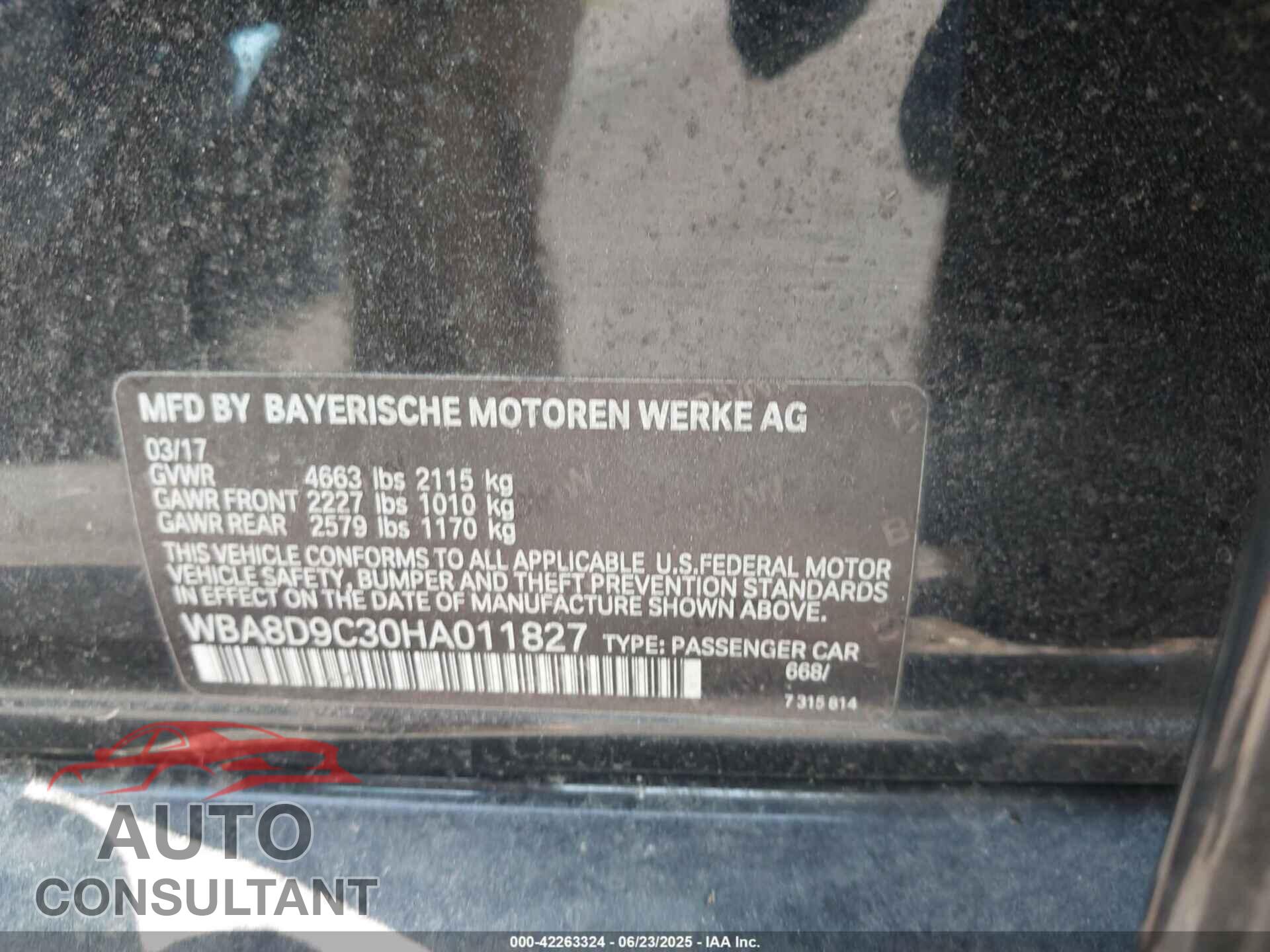 BMW 330I 2017 - WBA8D9C30HA011827
