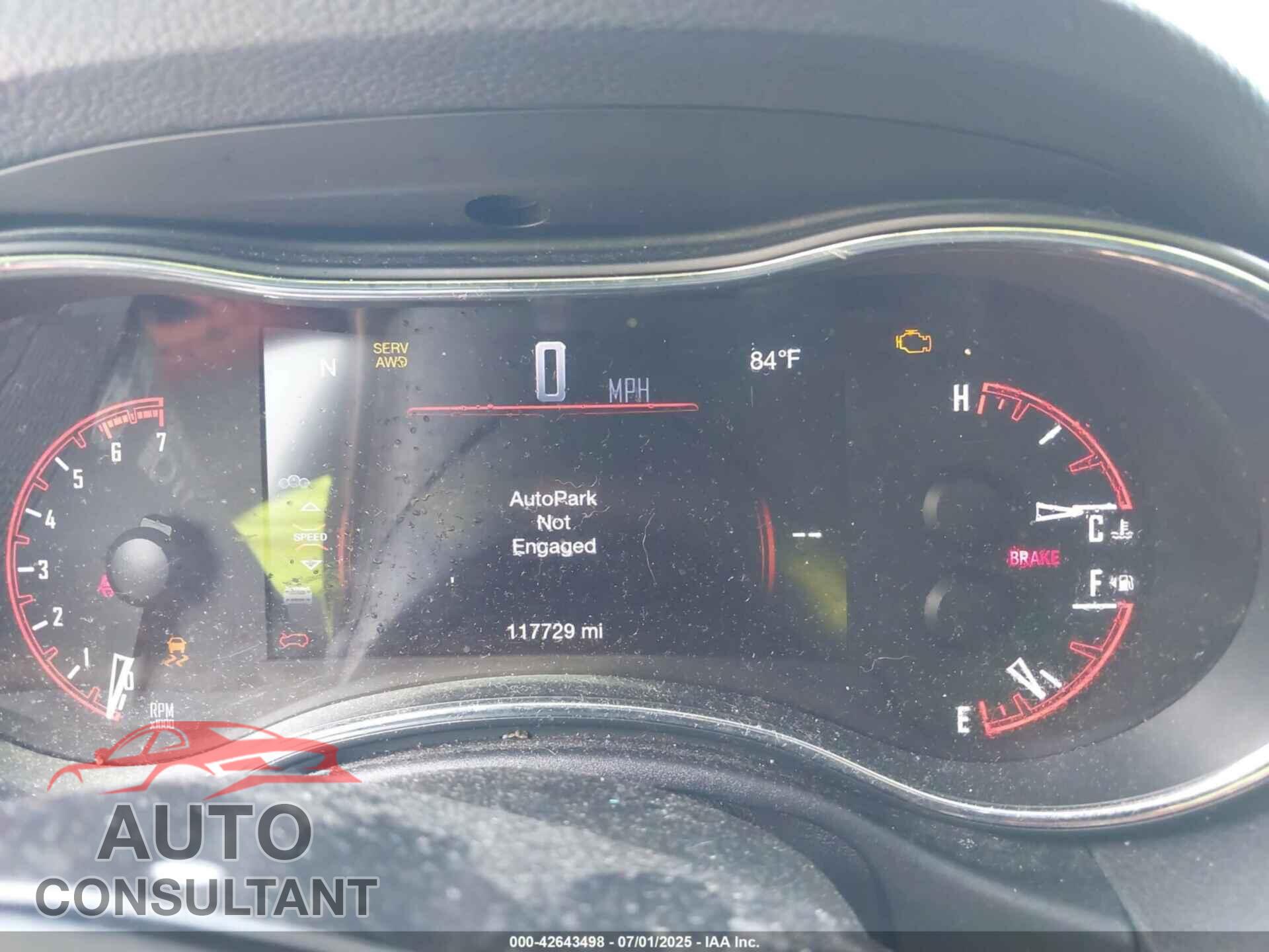 DODGE DURANGO 2015 - 1C4RDJDG0FC188597