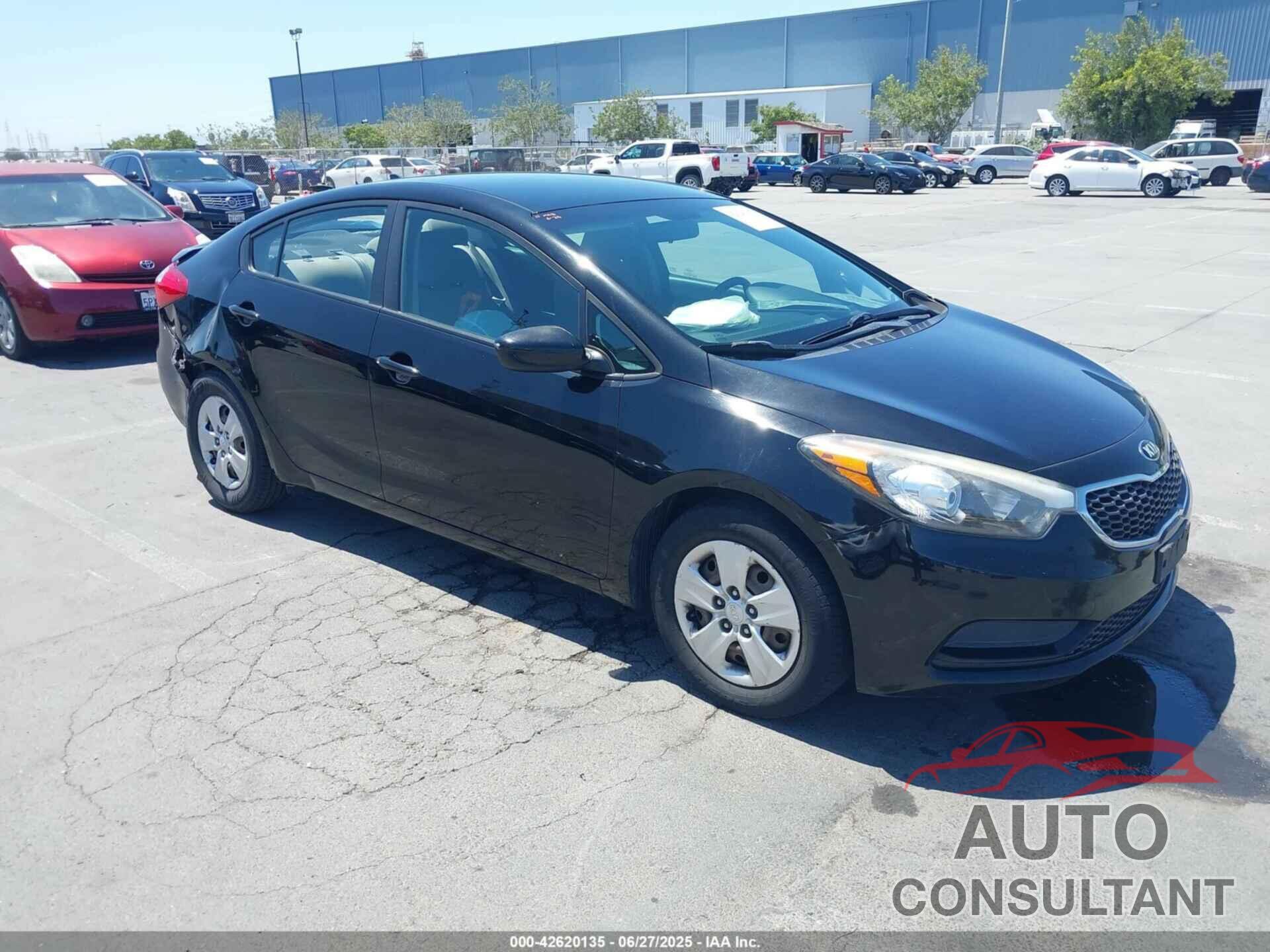 KIA FORTE 2015 - KNAFK4A61F5379050