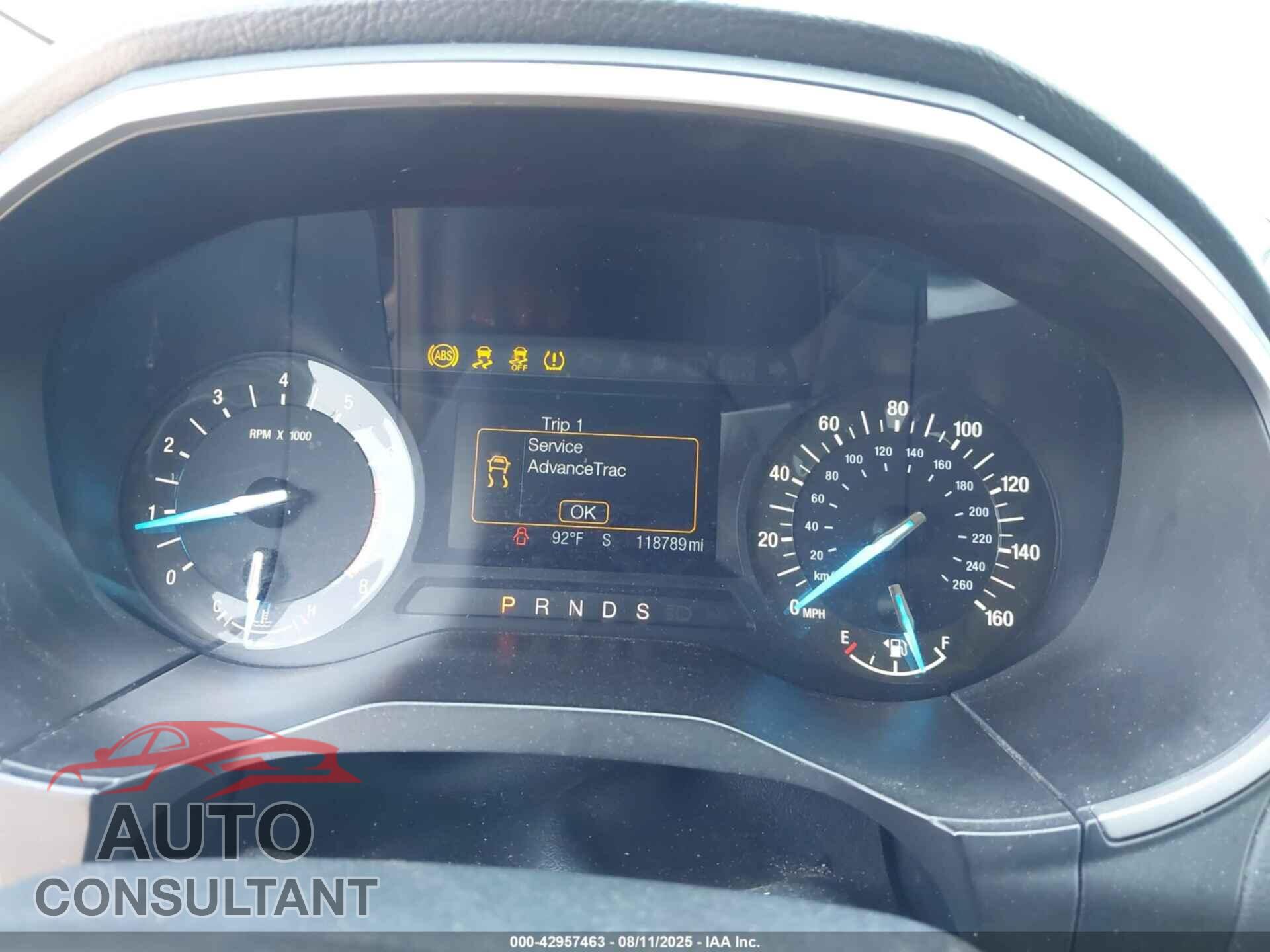 FORD EDGE 2017 - 2FMPK4J95HBB24803