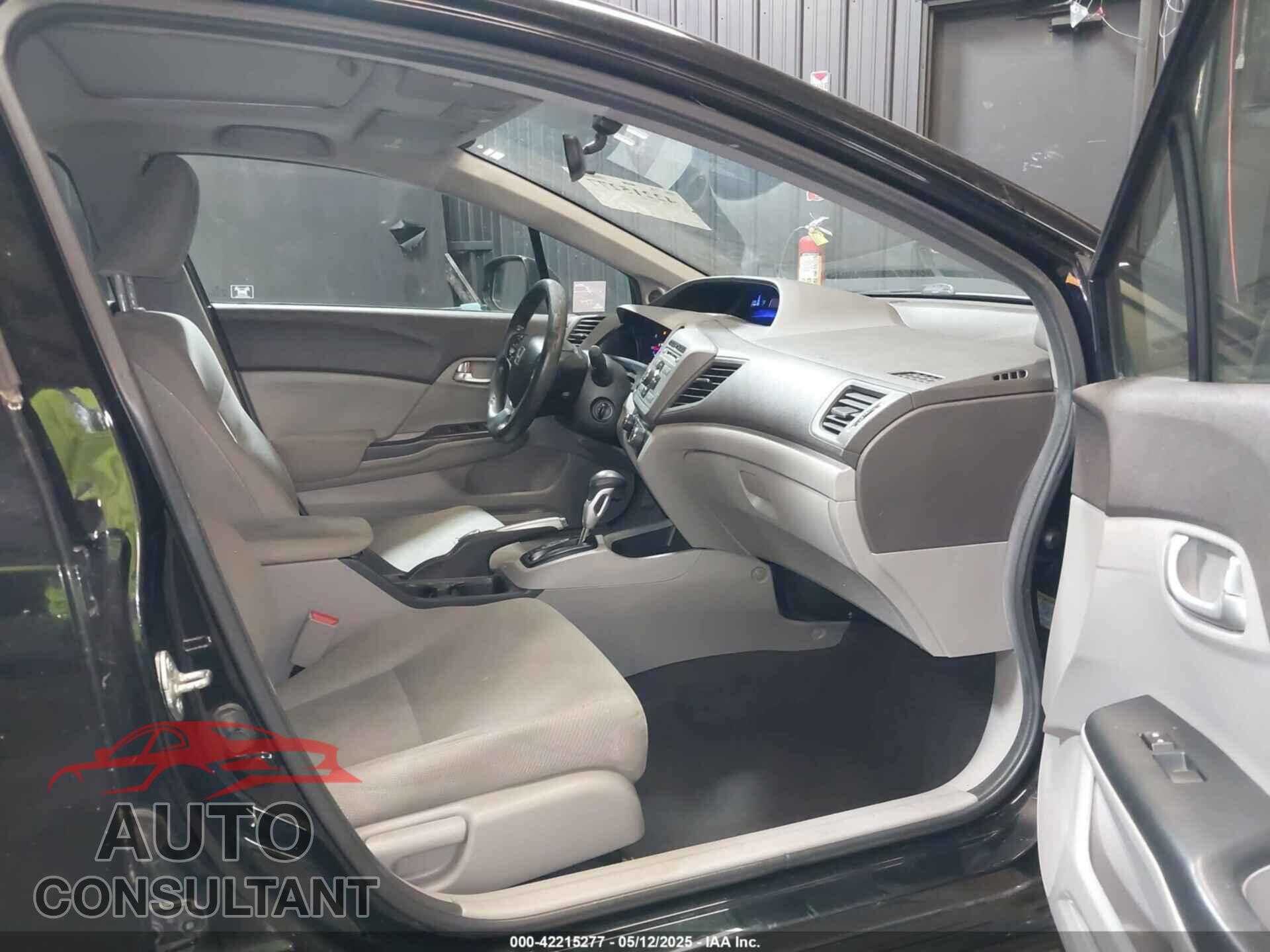 HONDA CIVIC 2012 - 19XFB2F87CE347558