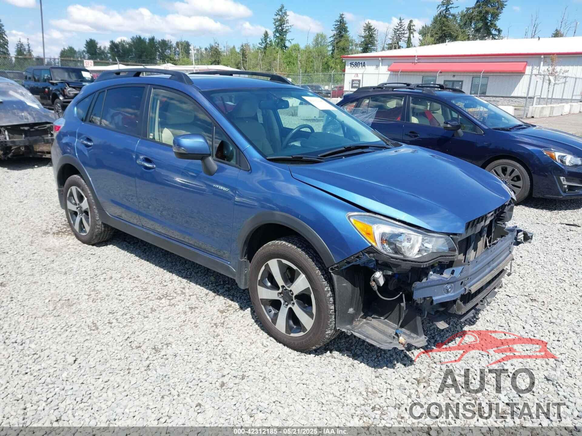 SUBARU XV CROSSTREK HYBRID 2014 - JF2GPBCC9EH247507
