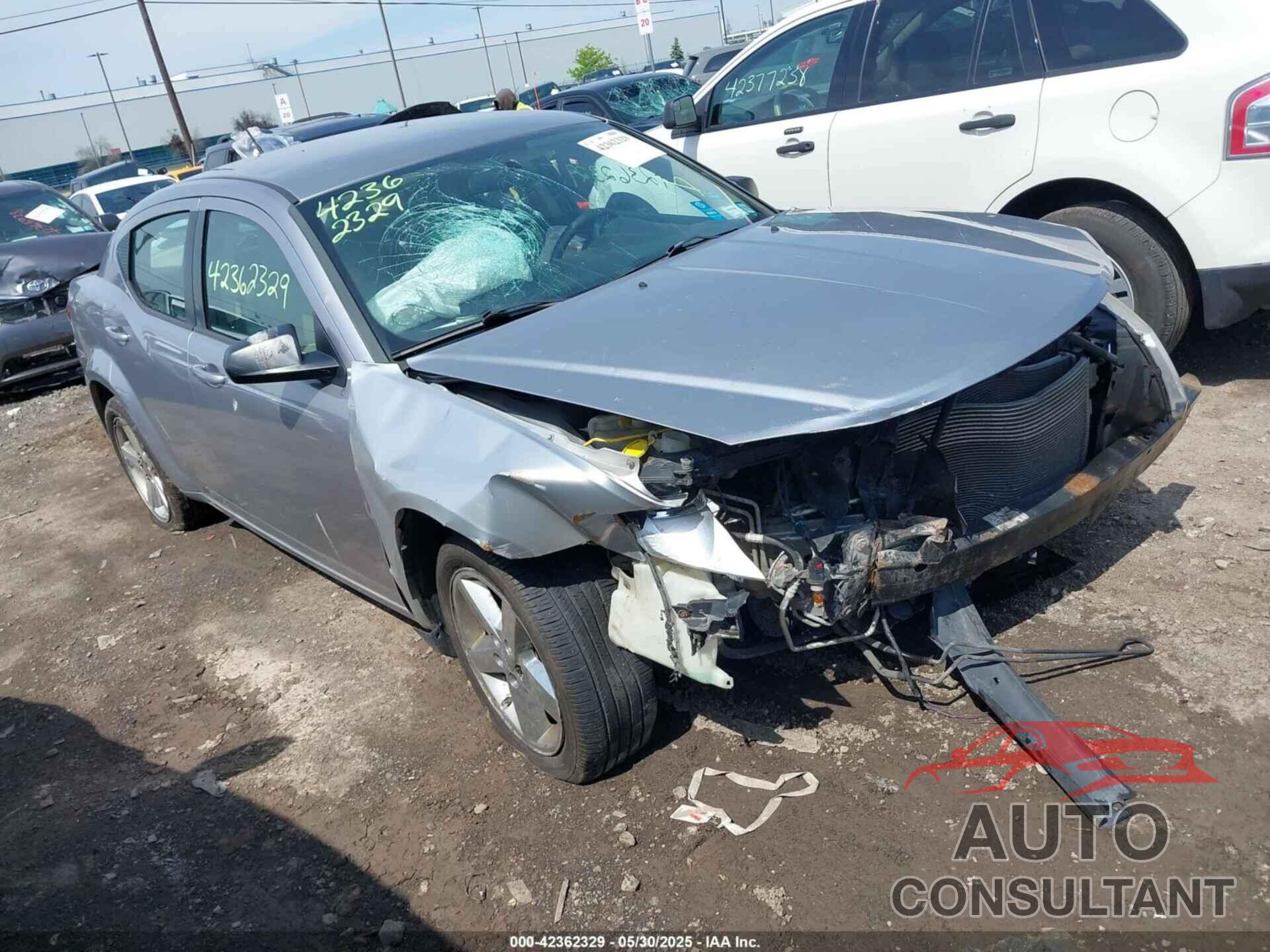 DODGE AVENGER 2013 - 1C3CDZAB0DN607387