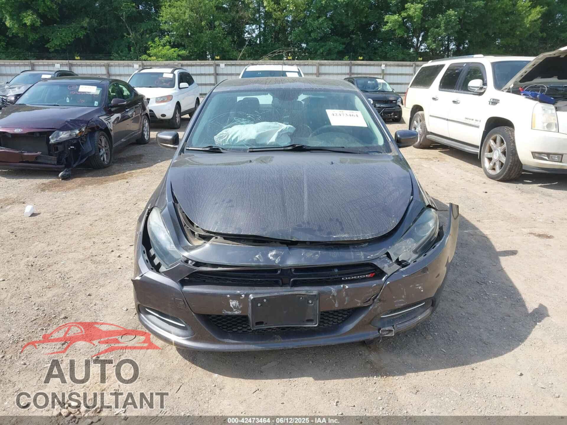 DODGE DART 2015 - 1C3CDFBB2FD279282