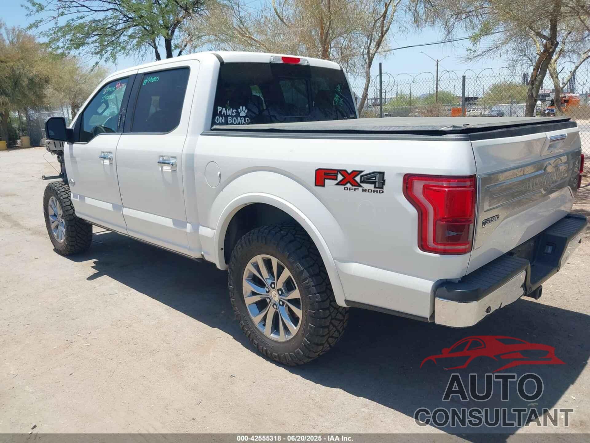 FORD F-150 2017 - 1FTEW1EF0HFC49379