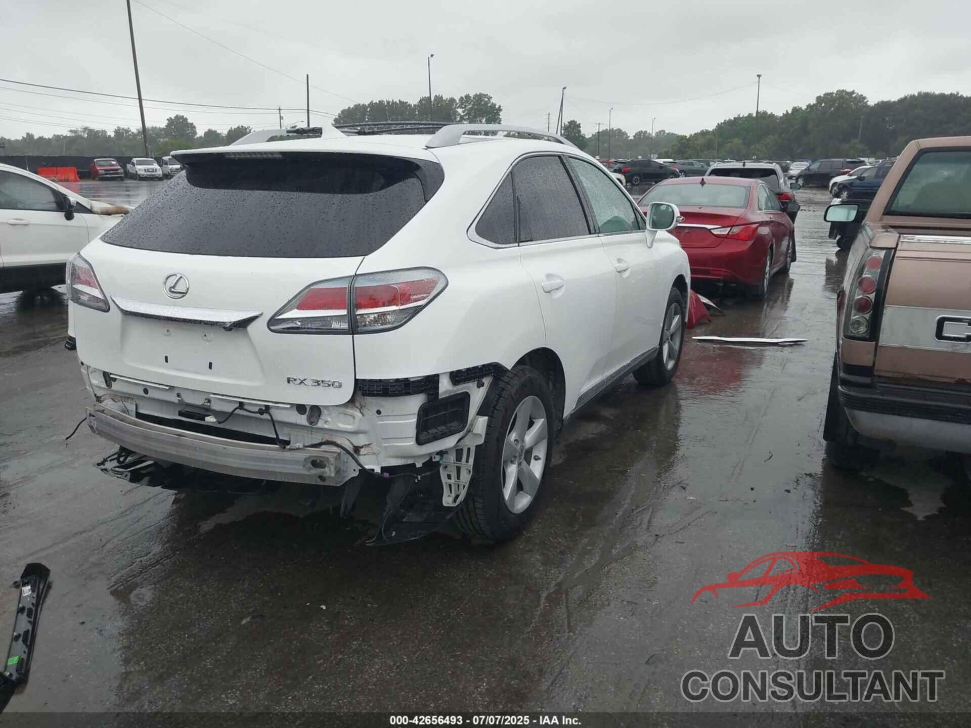 LEXUS RX 350 2014 - 2T2ZK1BA1EC142492