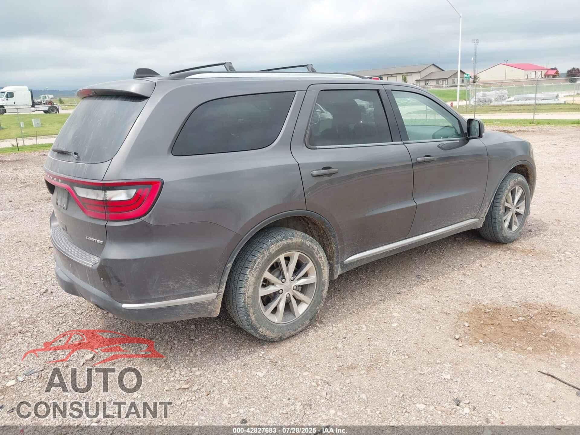 DODGE DURANGO 2016 - 1C4RDJDG1GC363277