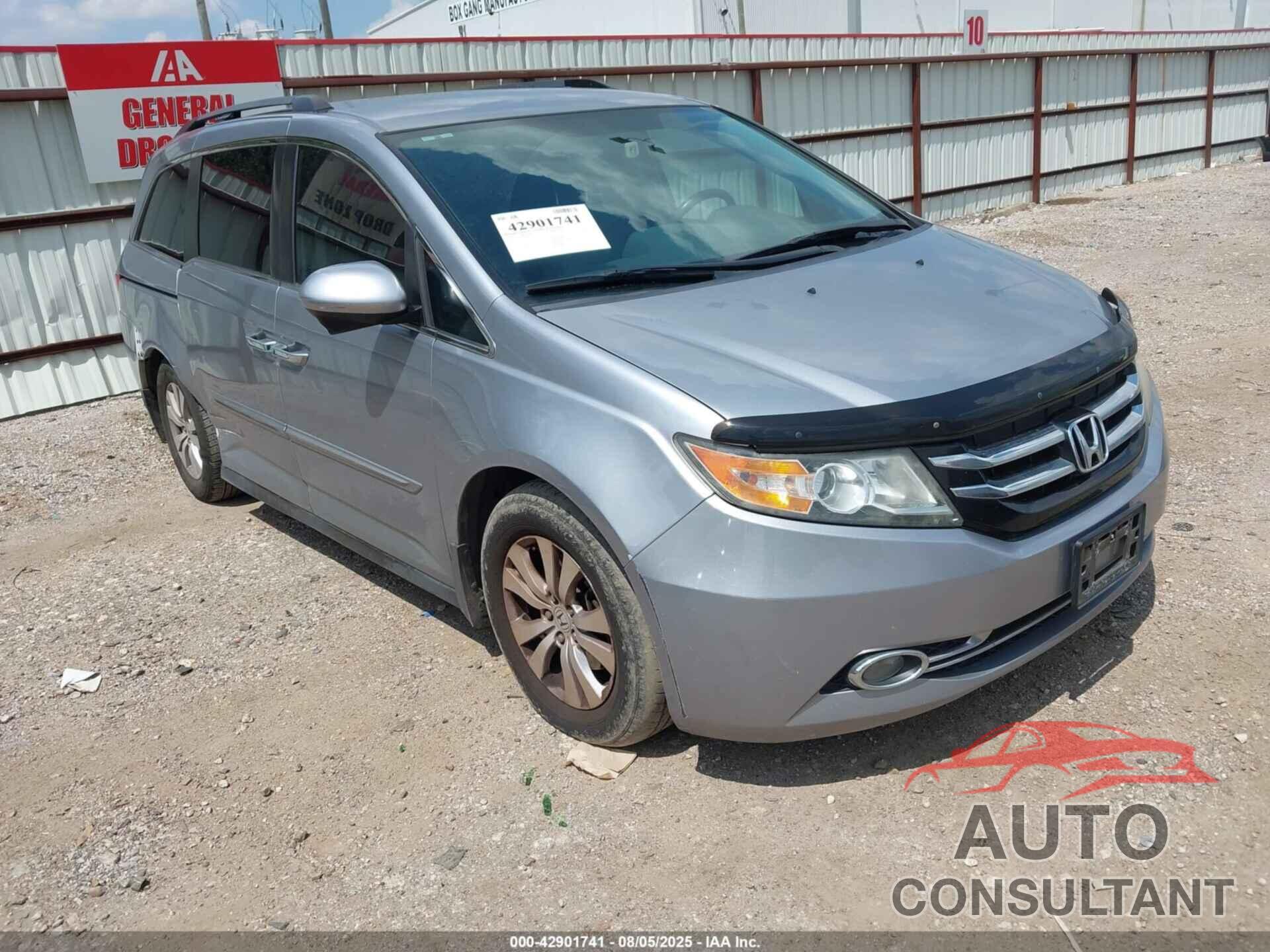HONDA ODYSSEY 2016 - 5FNRL5H38GB077947