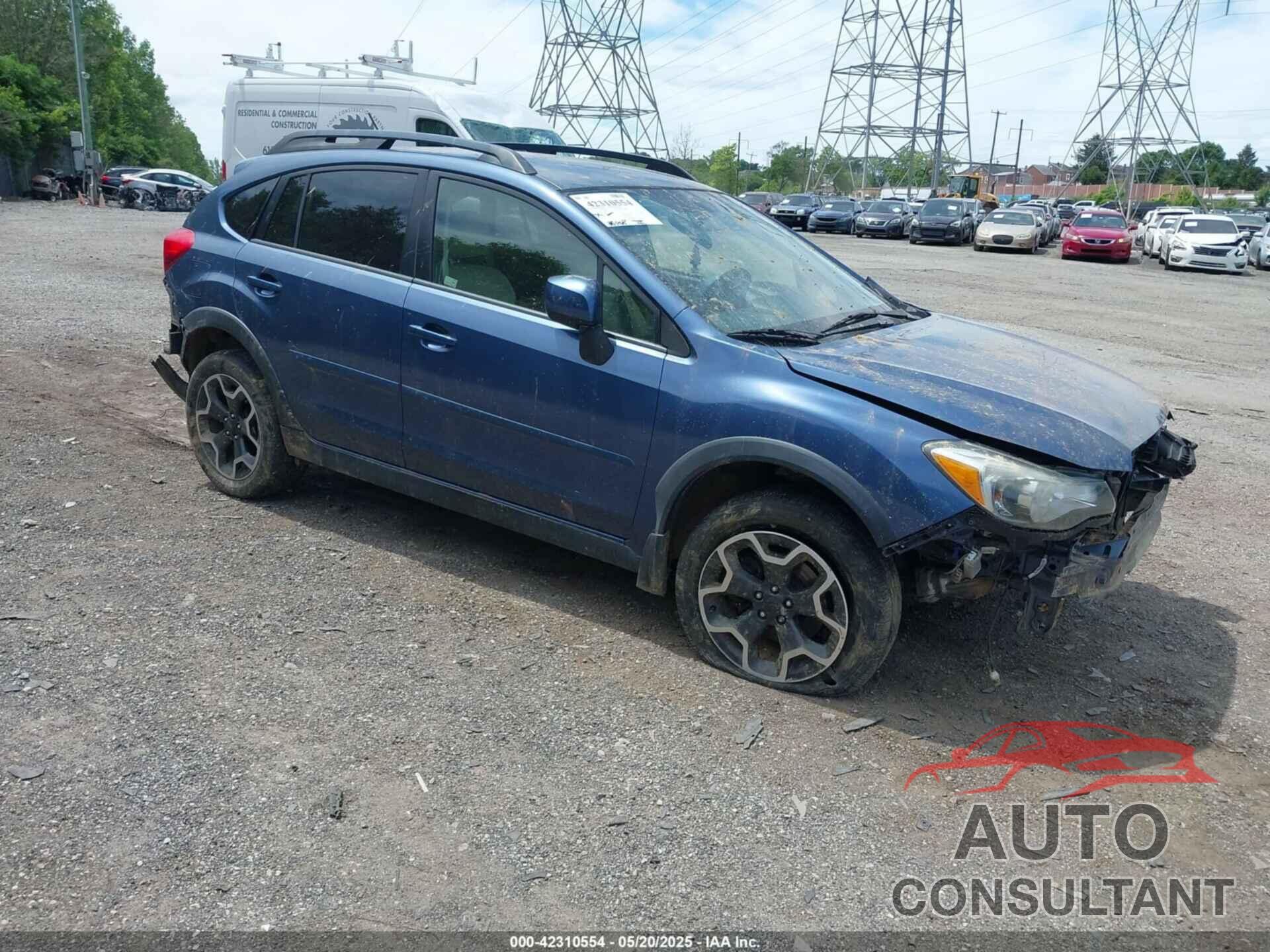 SUBARU XV CROSSTREK 2013 - JF2GPACC2D2850259