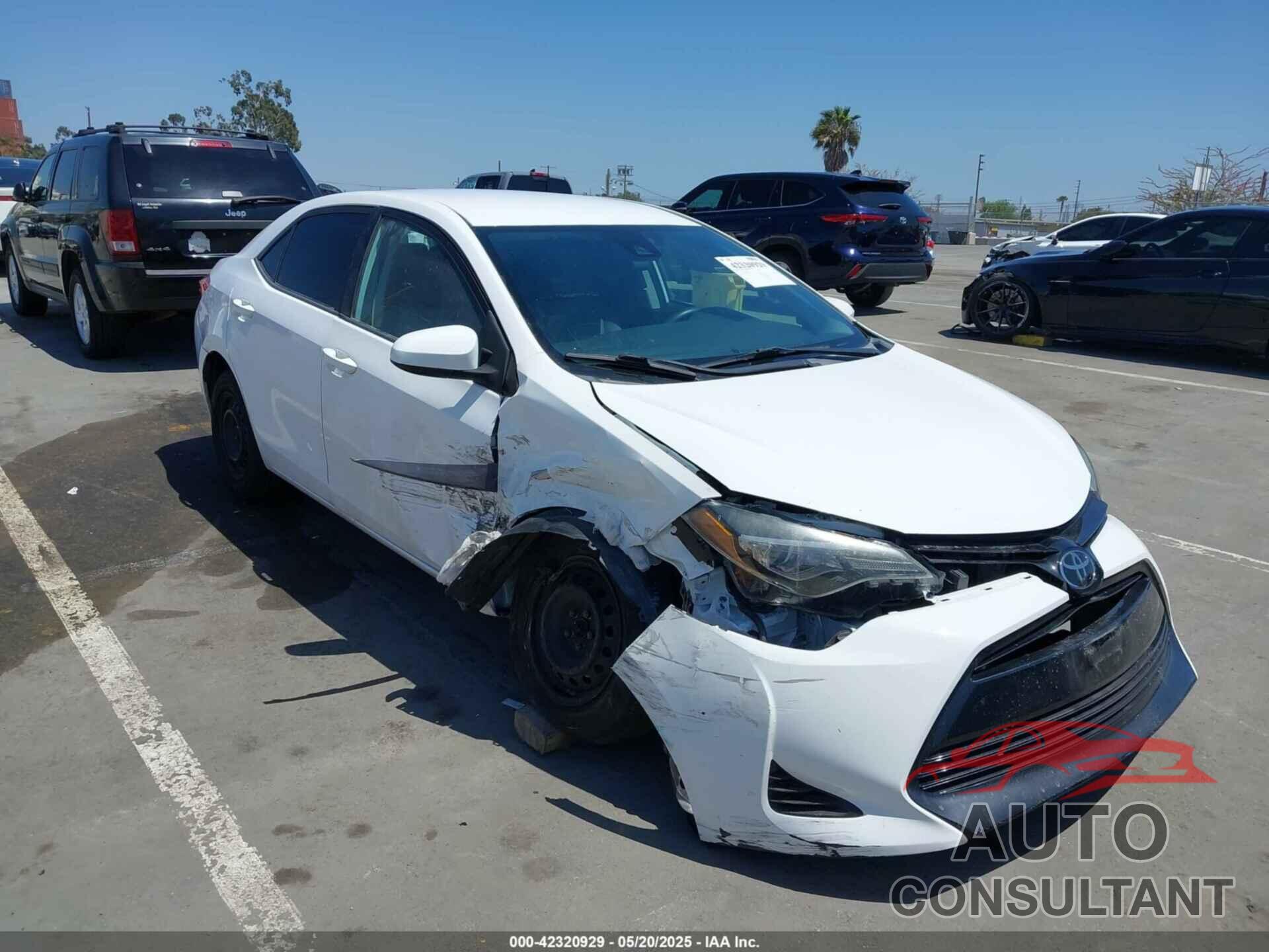 TOYOTA COROLLA 2017 - 5YFBURHE9HP648116