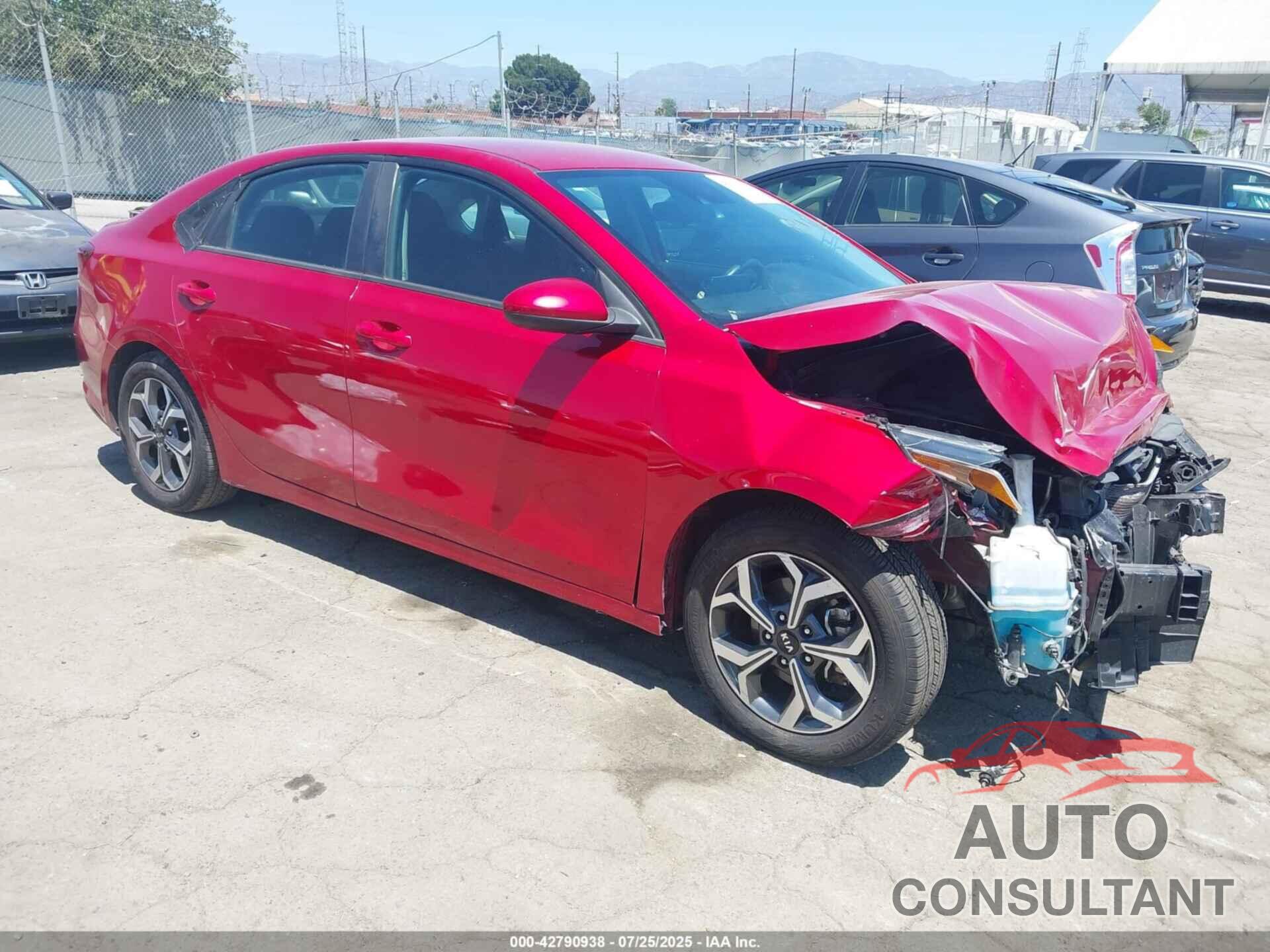 KIA FORTE 2019 - 3KPF24AD7KE115671