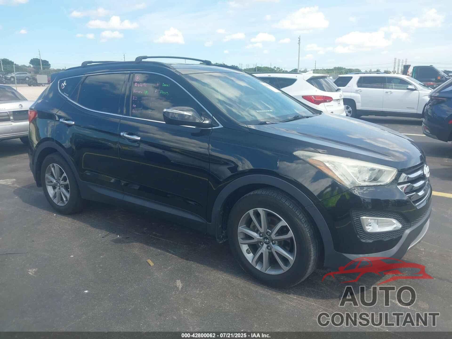 HYUNDAI SANTA FE SPORT 2014 - 5XYZU3LA2EG177717