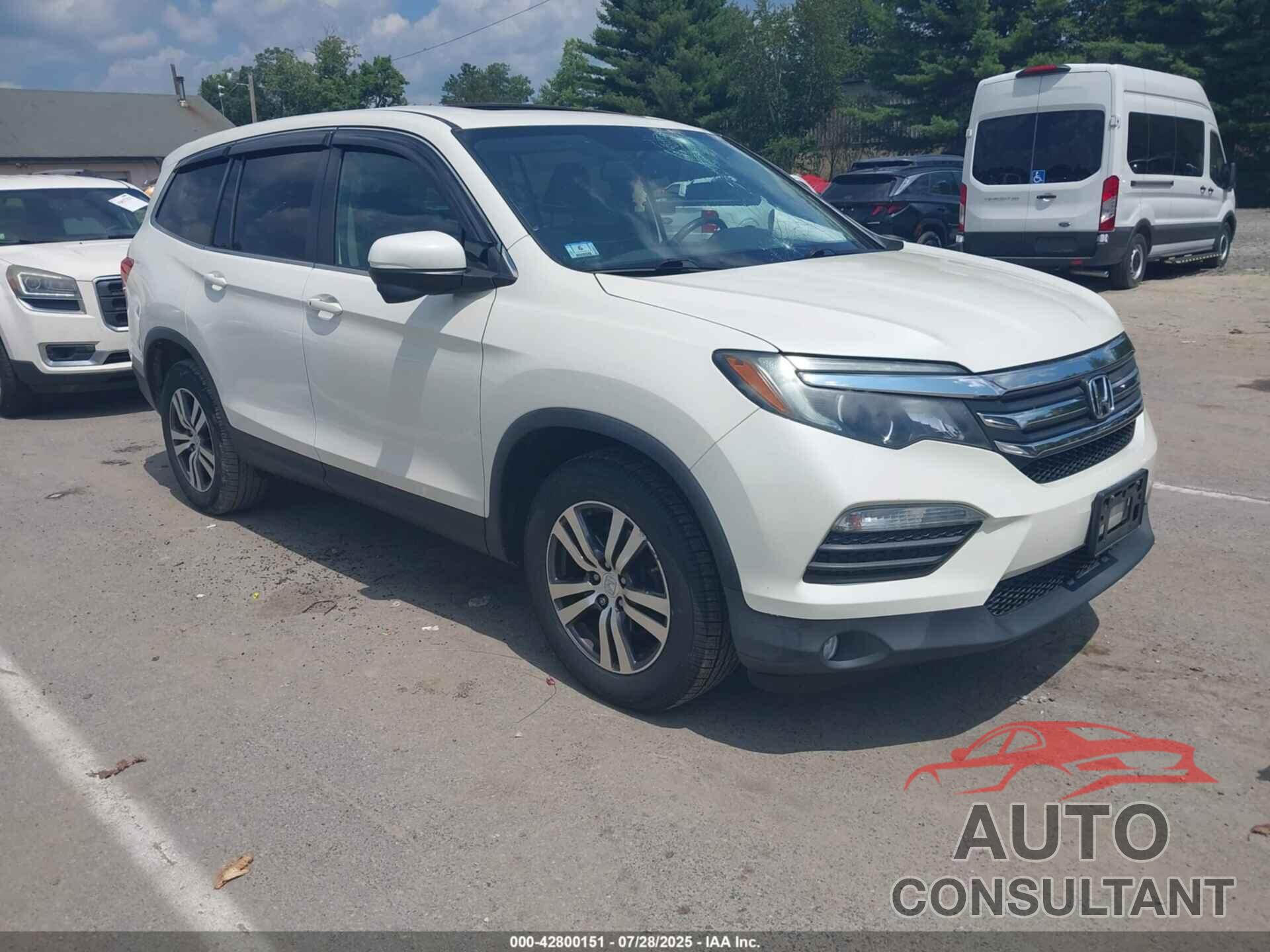 HONDA PILOT 2017 - 5FNYF6H77HB017722