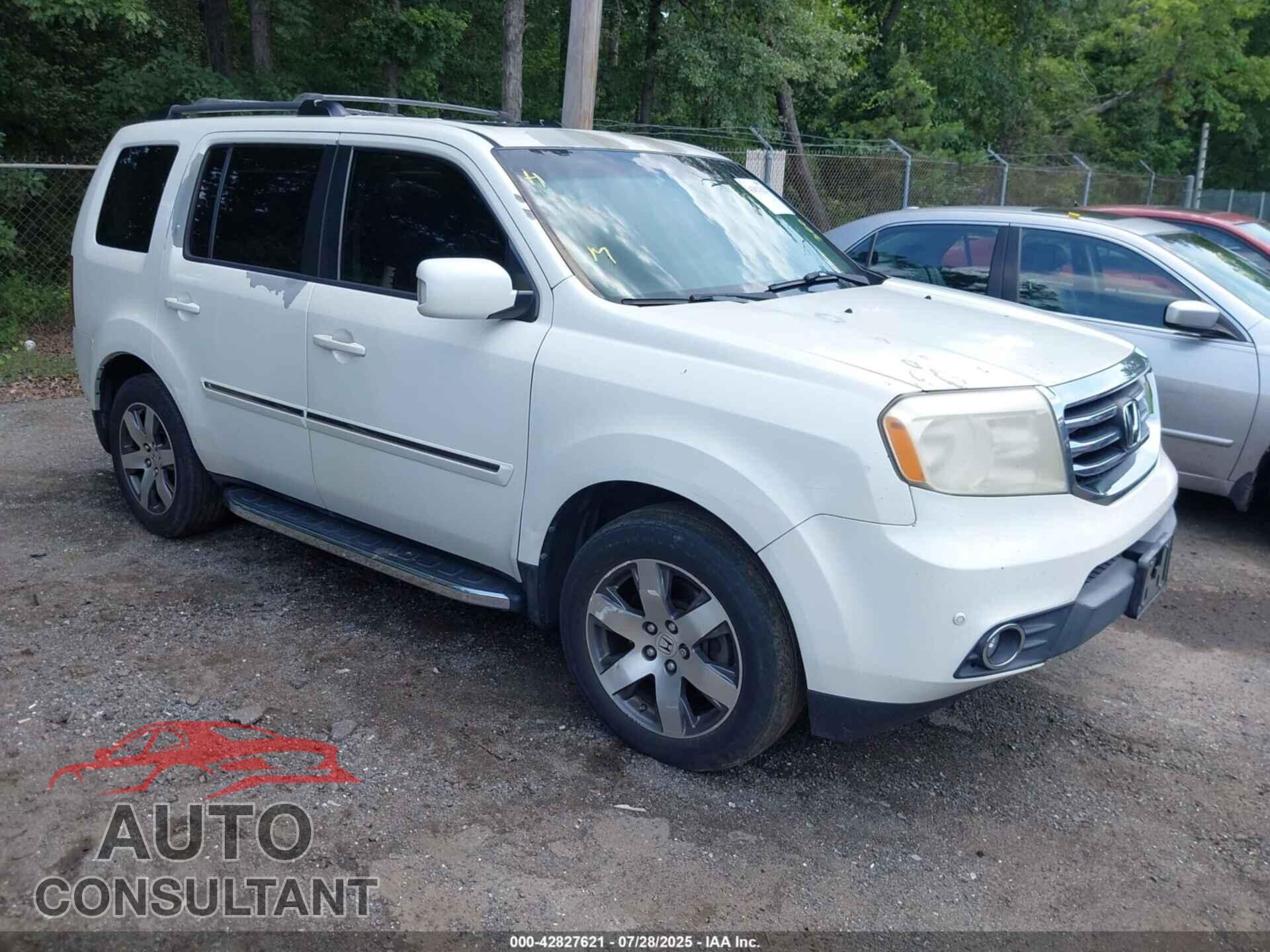 HONDA PILOT 2012 - 5FNYF4H91CB027872
