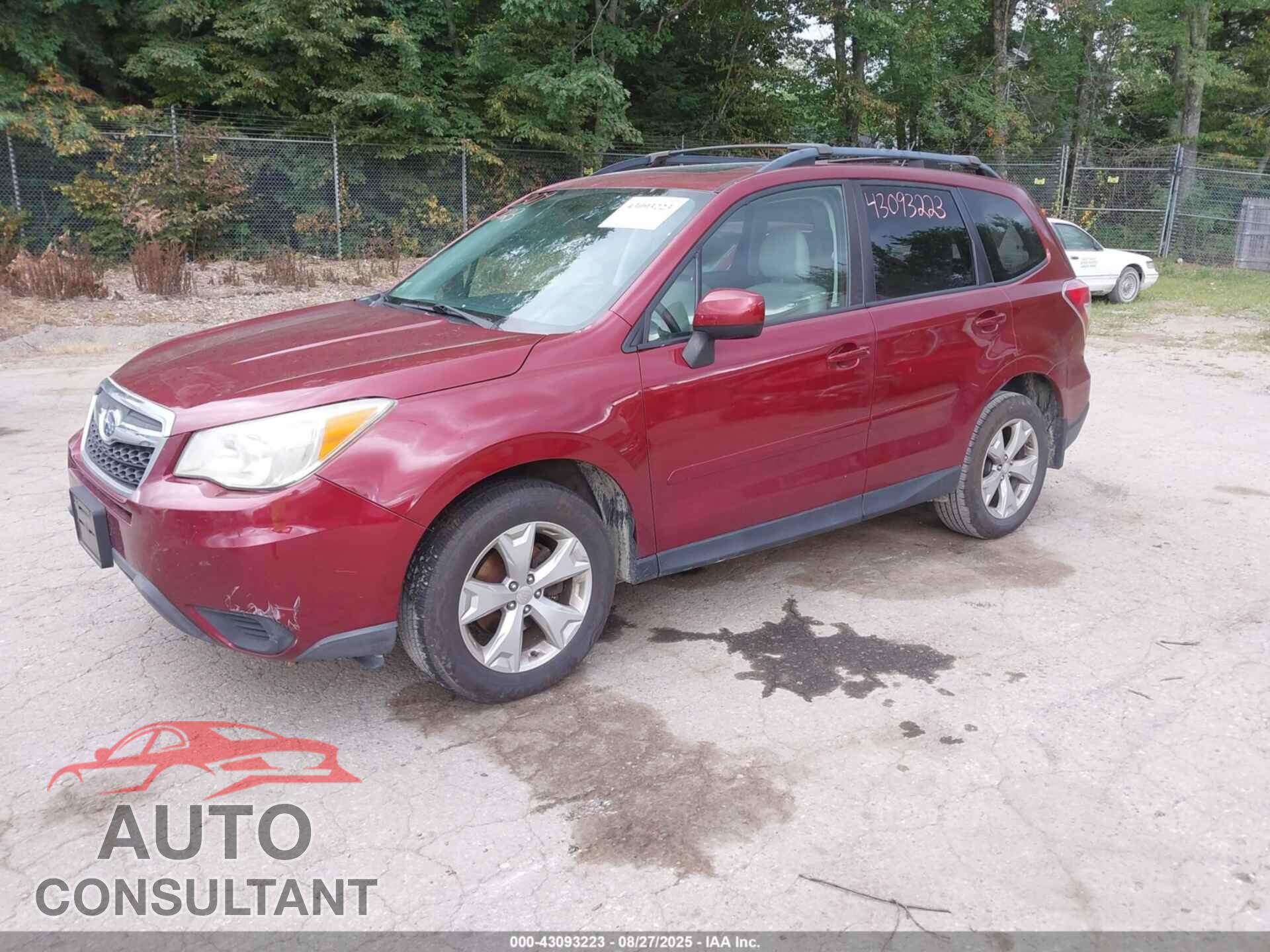 SUBARU FORESTER 2014 - JF2SJAEC0EH429678