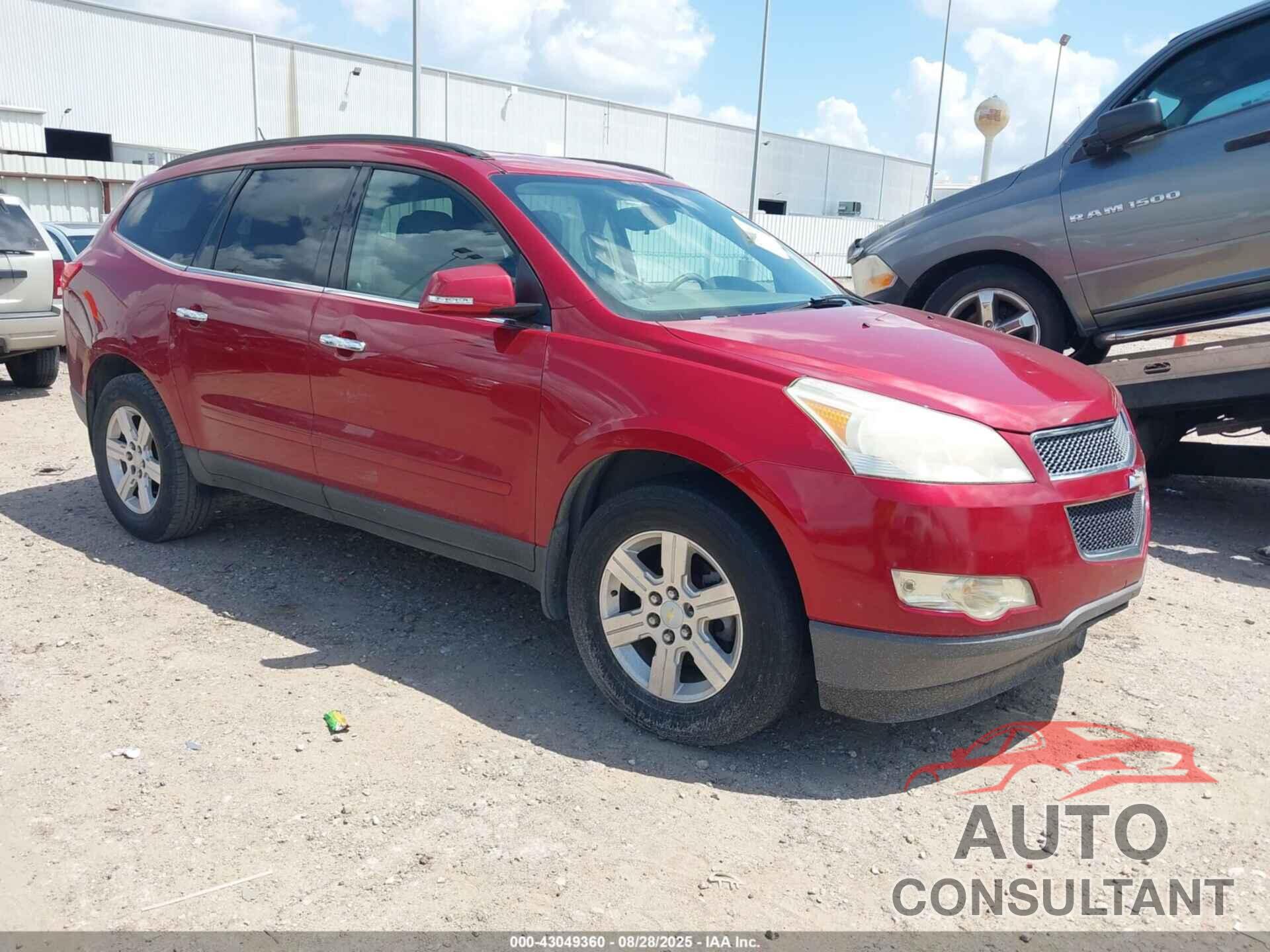 CHEVROLET TRAVERSE 2012 - 1GNKRGED8CJ374347