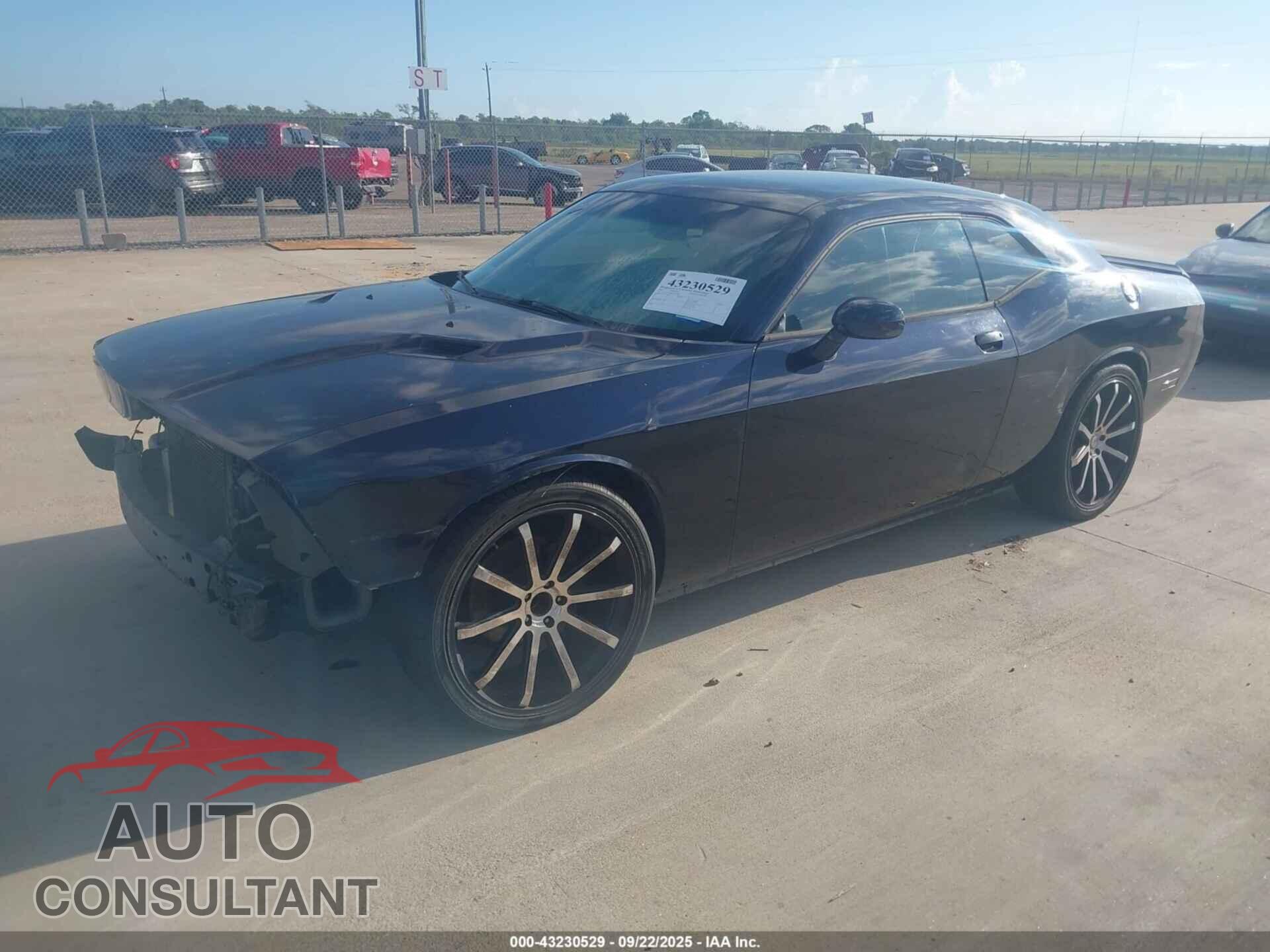 DODGE CHALLENGER 2012 - 2C3CDYAG8CH125196