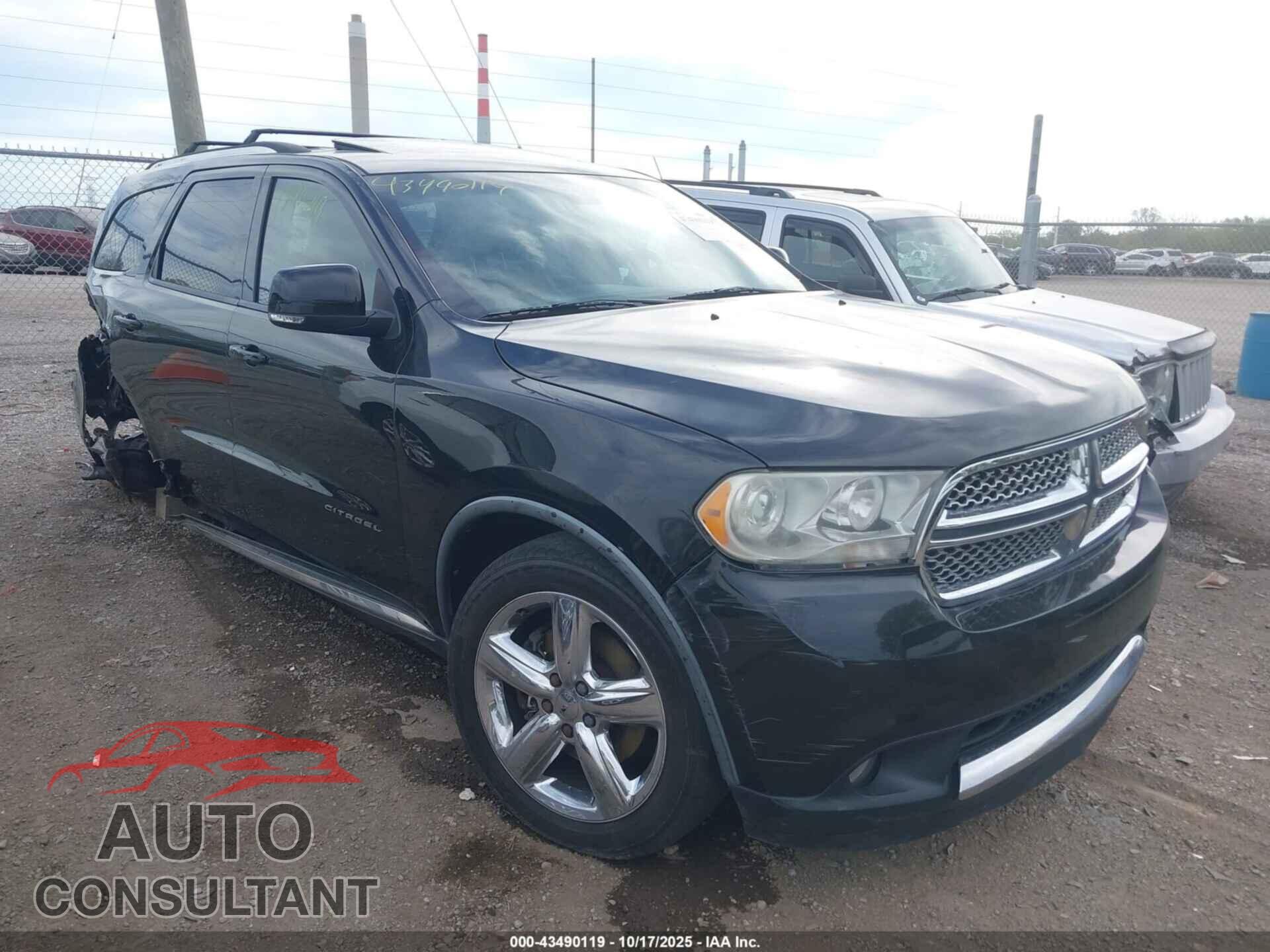 DODGE DURANGO 2012 - 1C4RDJEGXCC182834