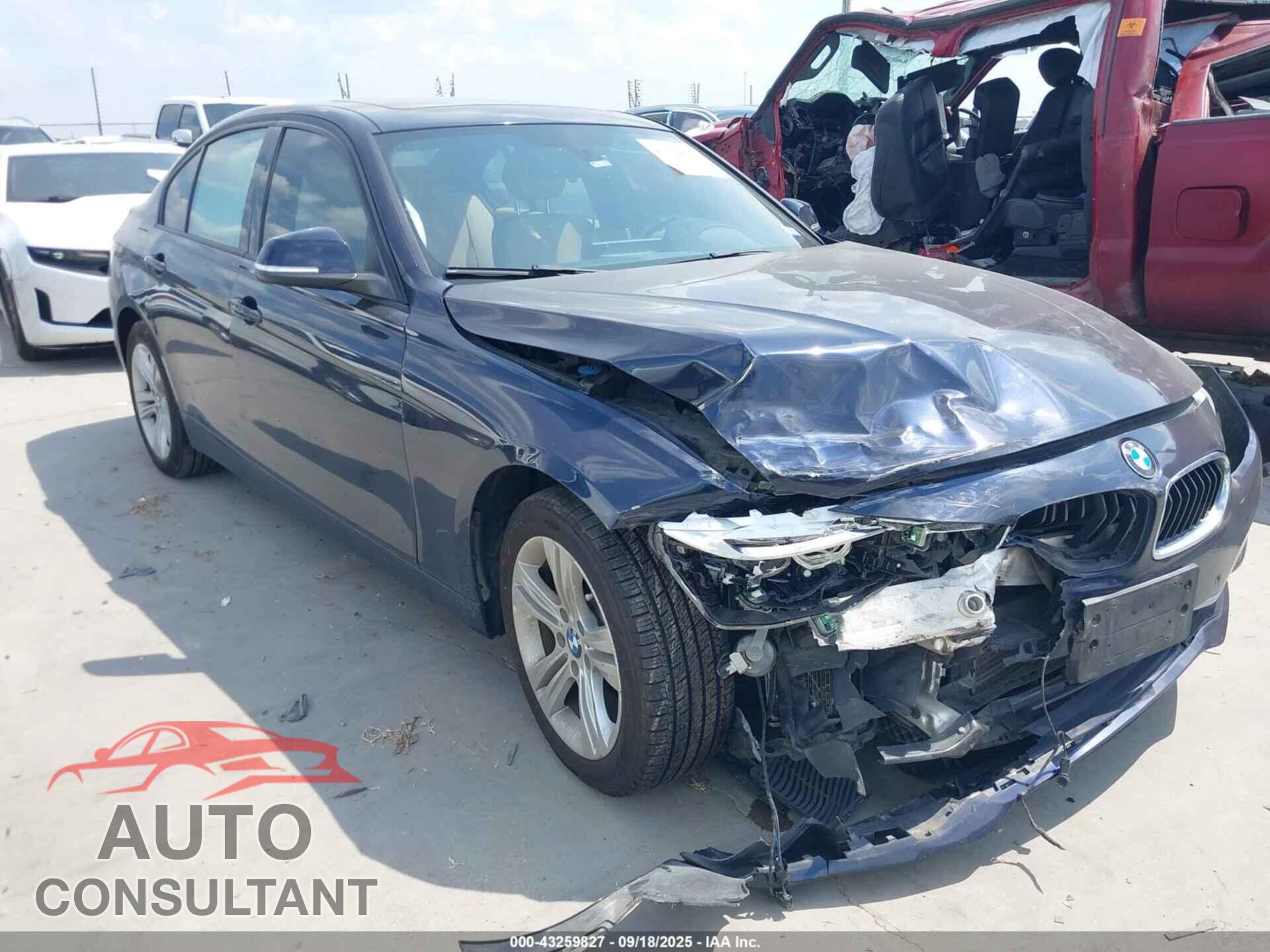 BMW 328I 2016 - WBA8E9G53GNU28357