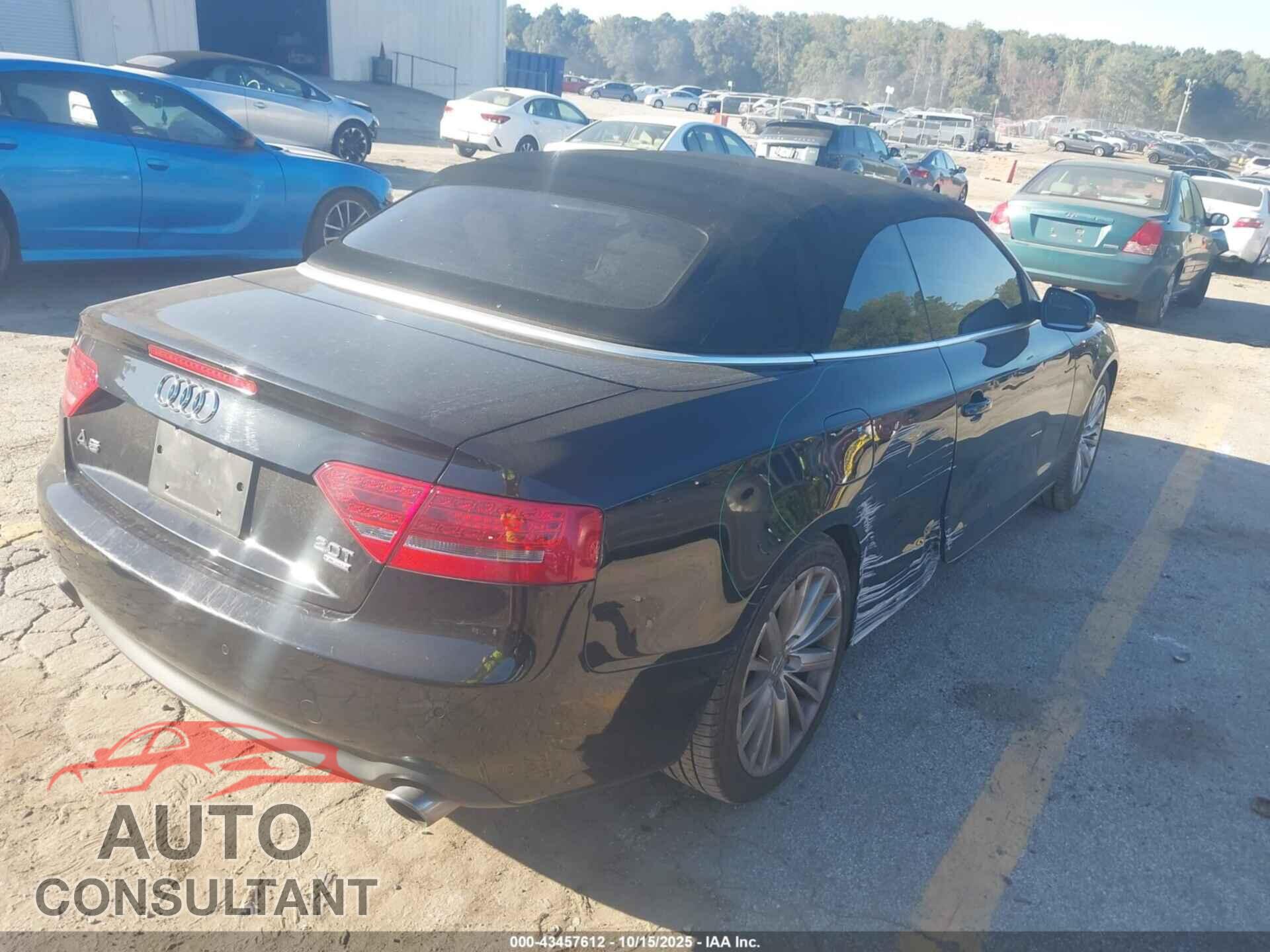 AUDI A5 2012 - WAULFAFH9CN008472