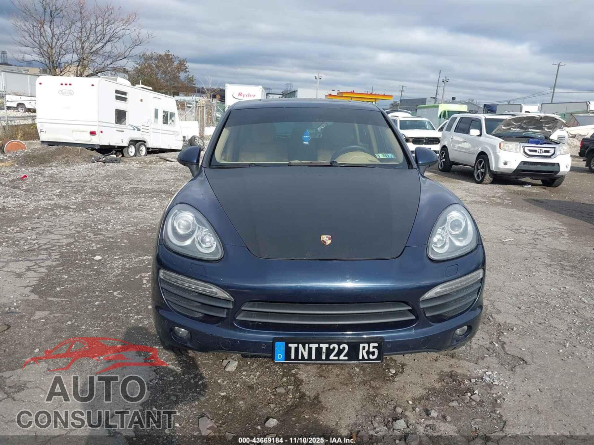 PORSCHE CAYENNE 2011 - WP1AB2A23BLA42737