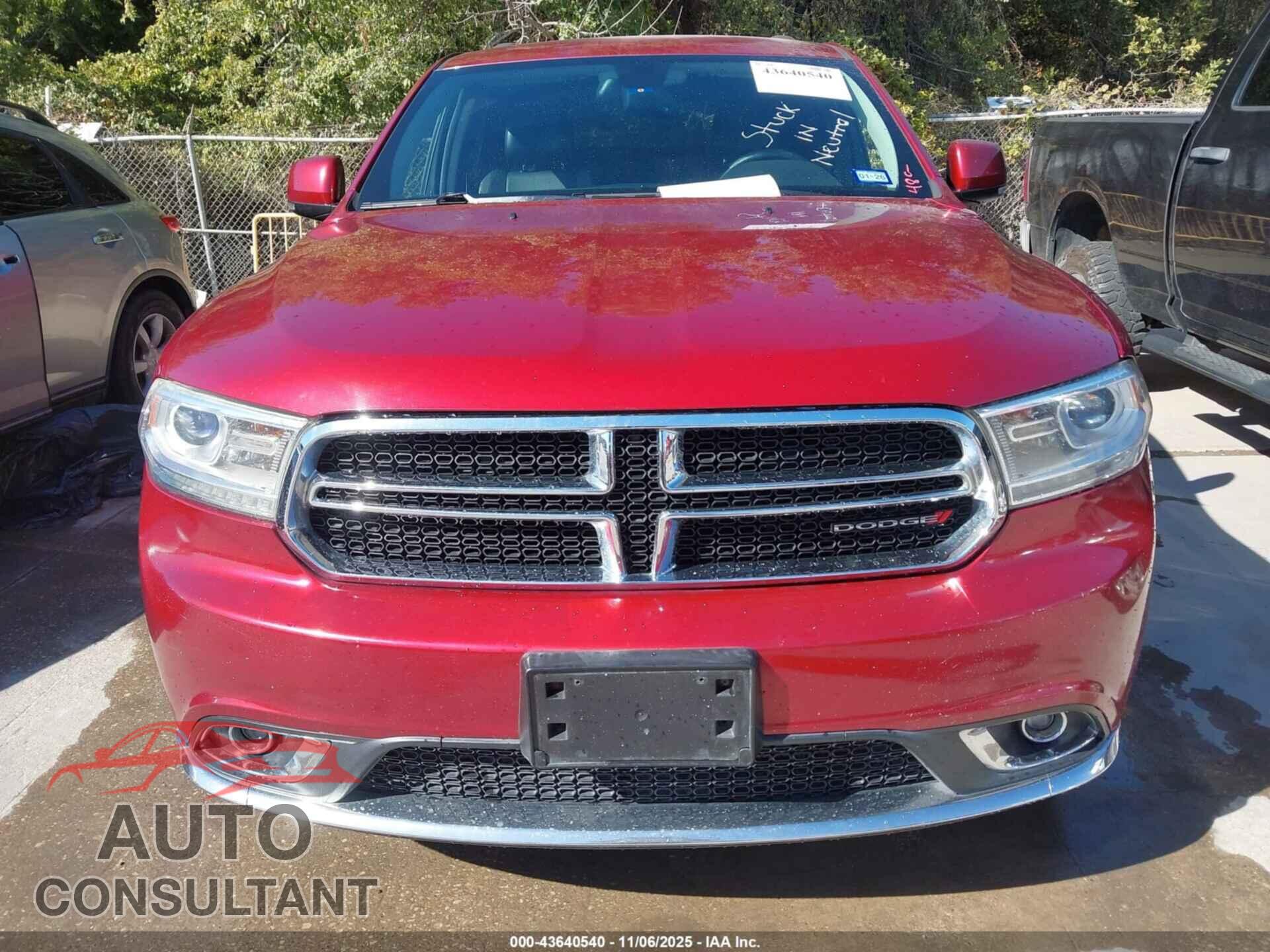 DODGE DURANGO 2014 - 1C4RDJDG3EC596820