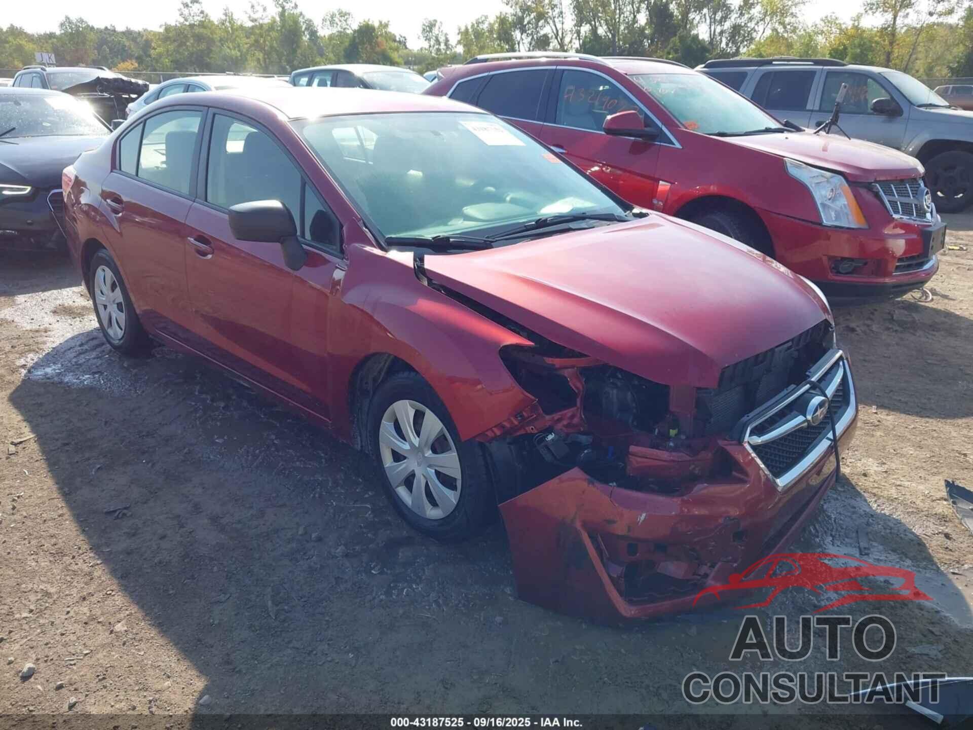 SUBARU IMPREZA 2015 - JF1GJAA65FH025173