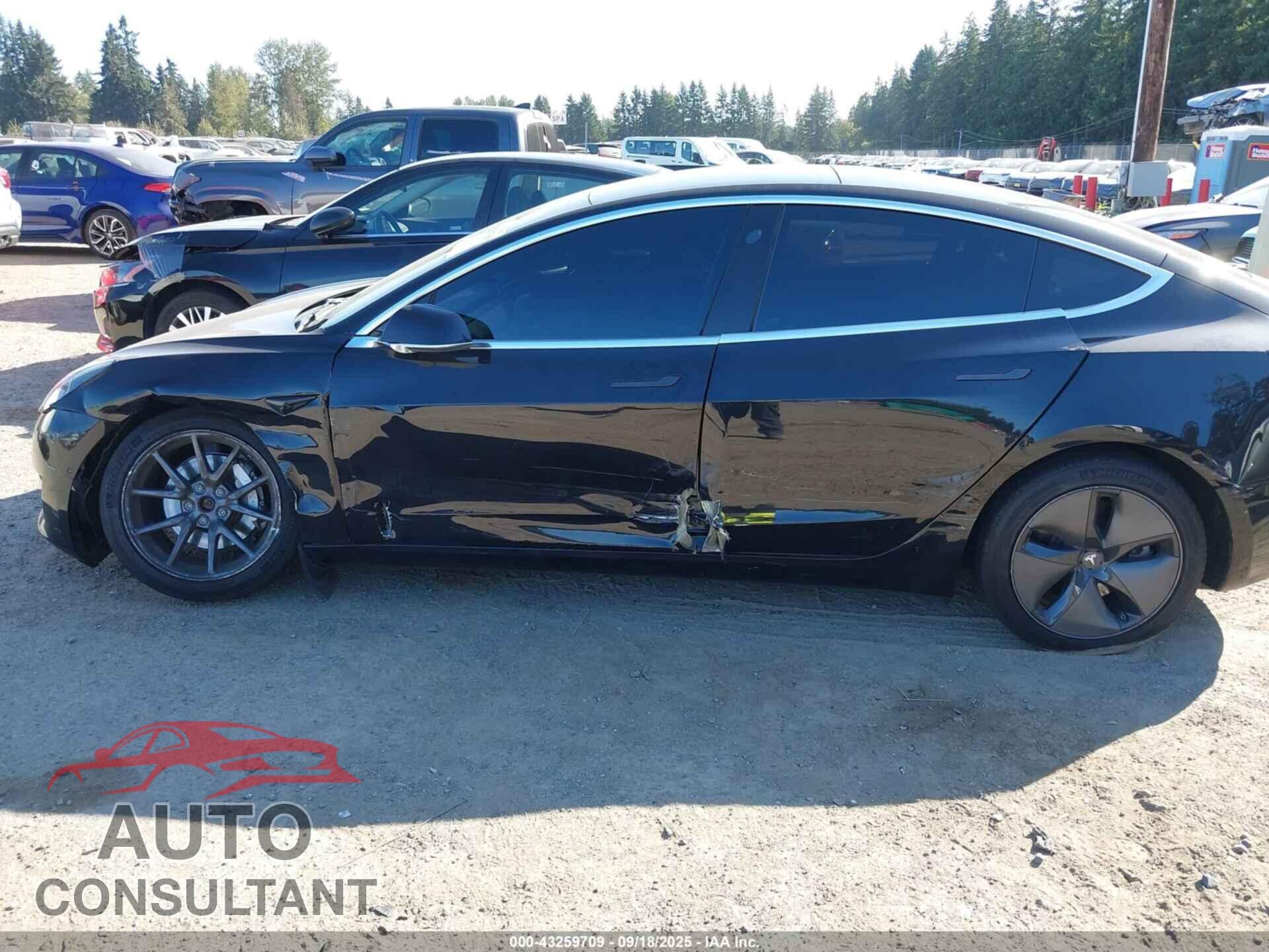 TESLA MODEL 3 2018 - 5YJ3E1EB3JF077110