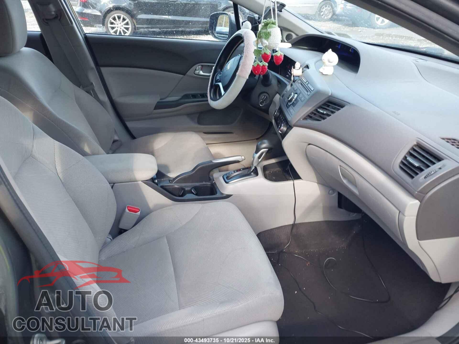 HONDA CIVIC 2012 - 2HGFB2F8XCH521371