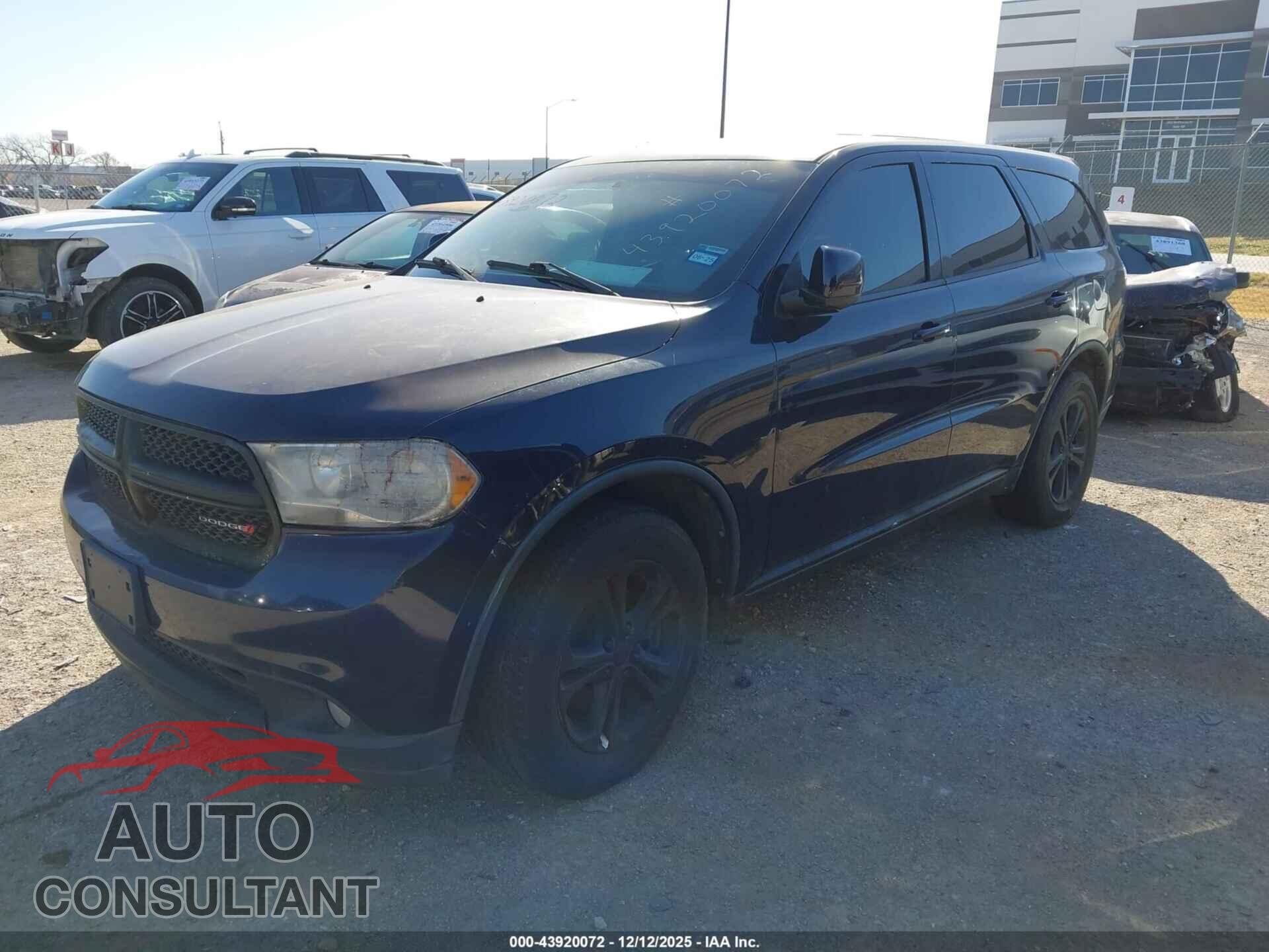 DODGE DURANGO 2013 - 1C4RDHAG1DC500243